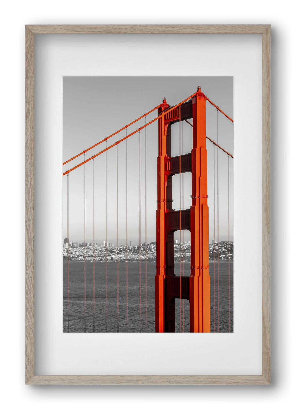 SAN FRANCISCO Golden Gate Bridge | color pop - artbridge