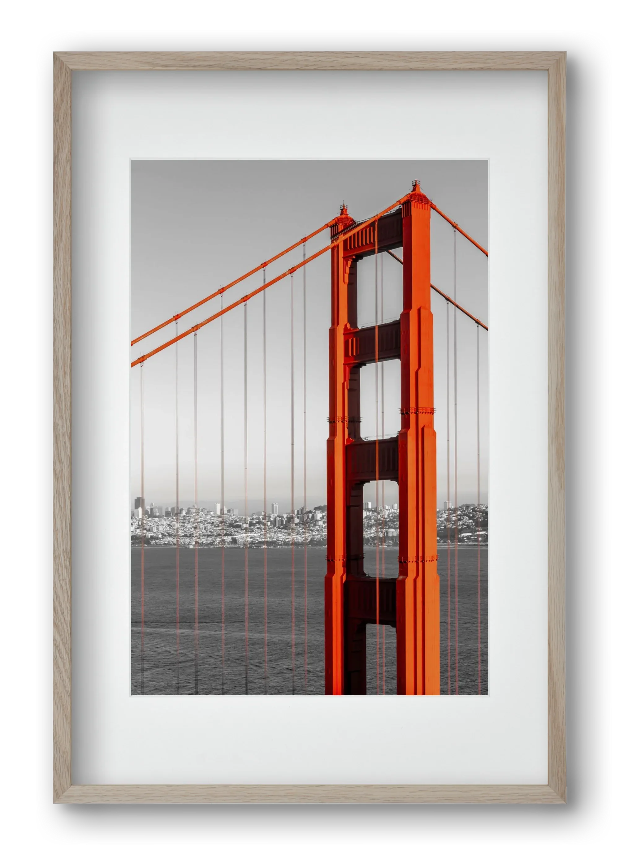 SAN FRANCISCO Golden Gate Bridge | color pop - artbridge