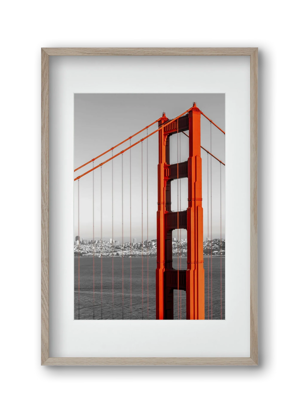 SAN FRANCISCO Golden Gate Bridge | color pop - artbridge