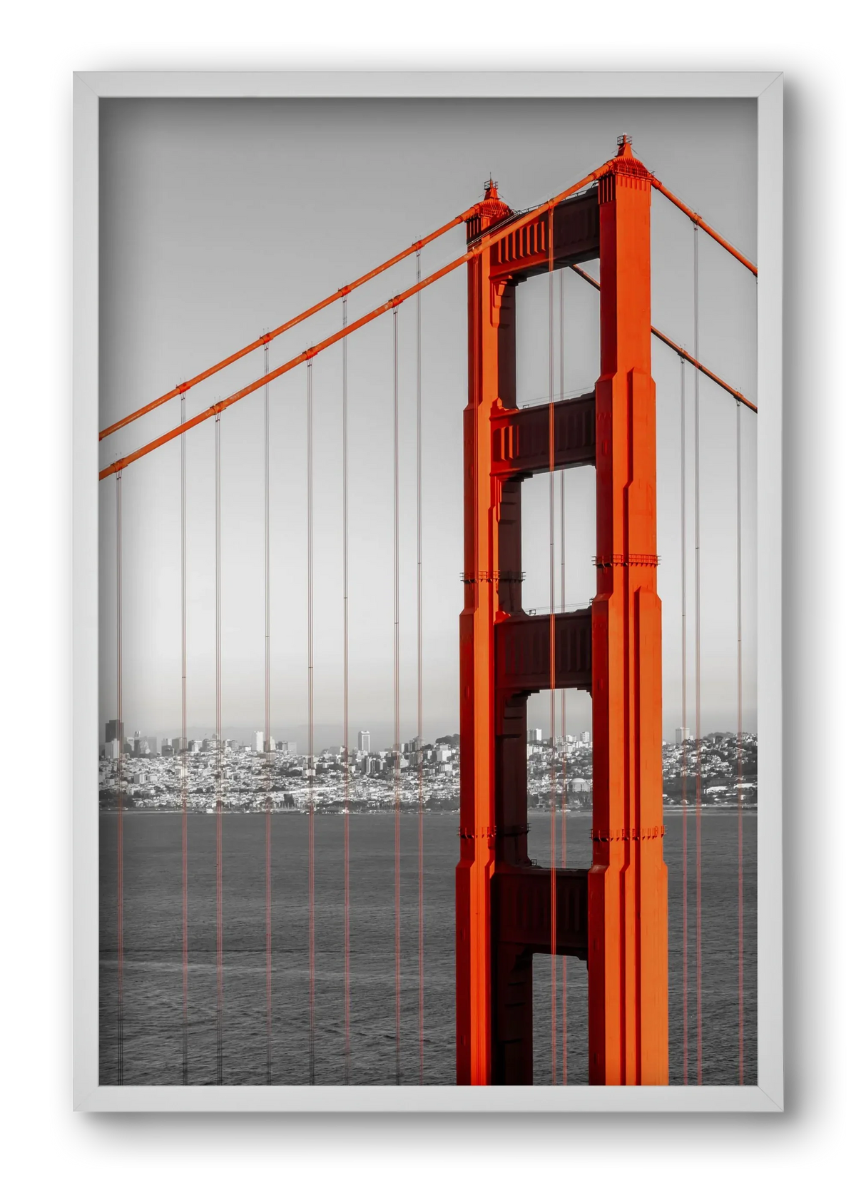 SAN FRANCISCO Golden Gate Bridge | color pop - artbridge