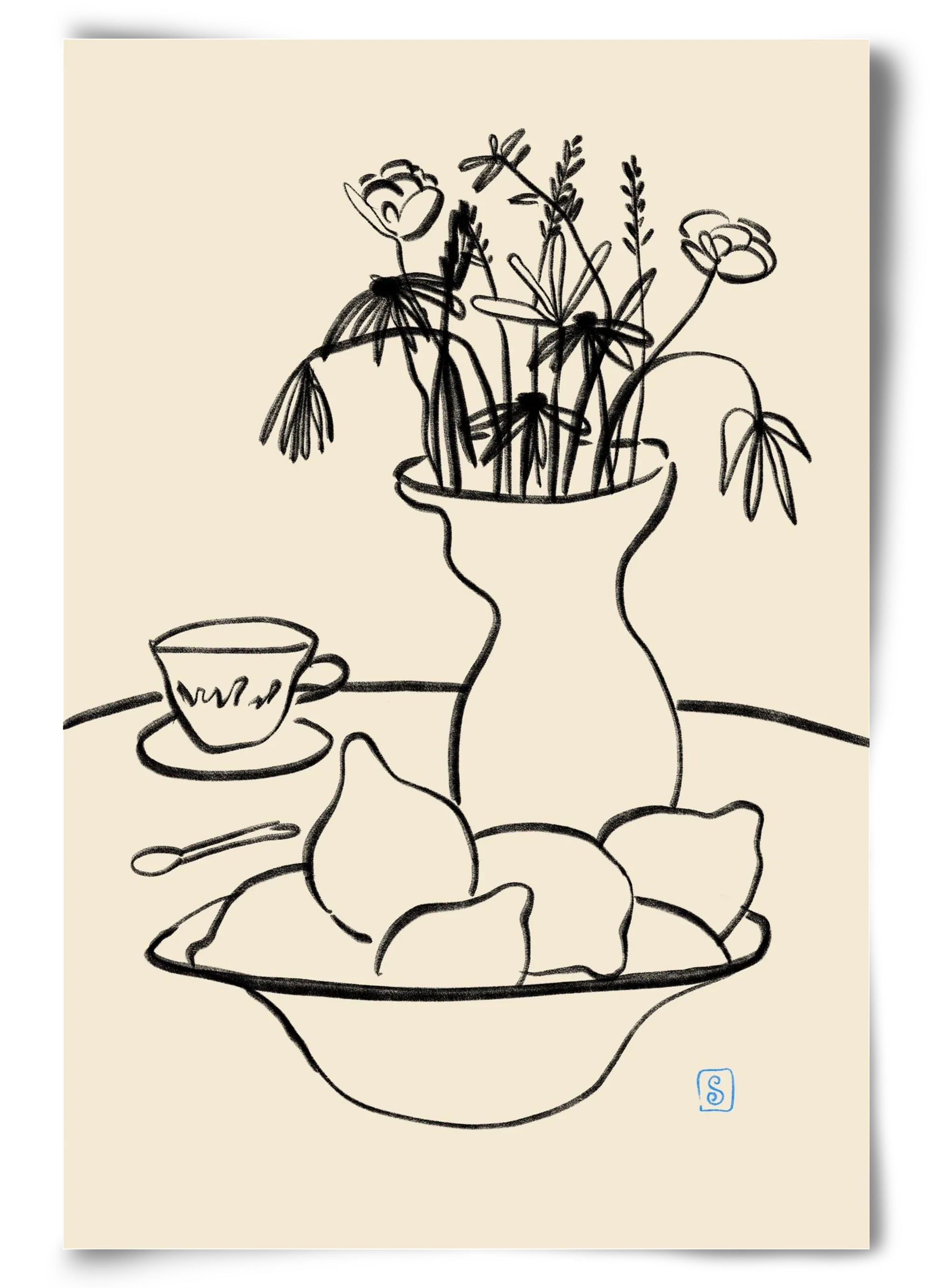 LEMONS AND FLOWERS - artbridge