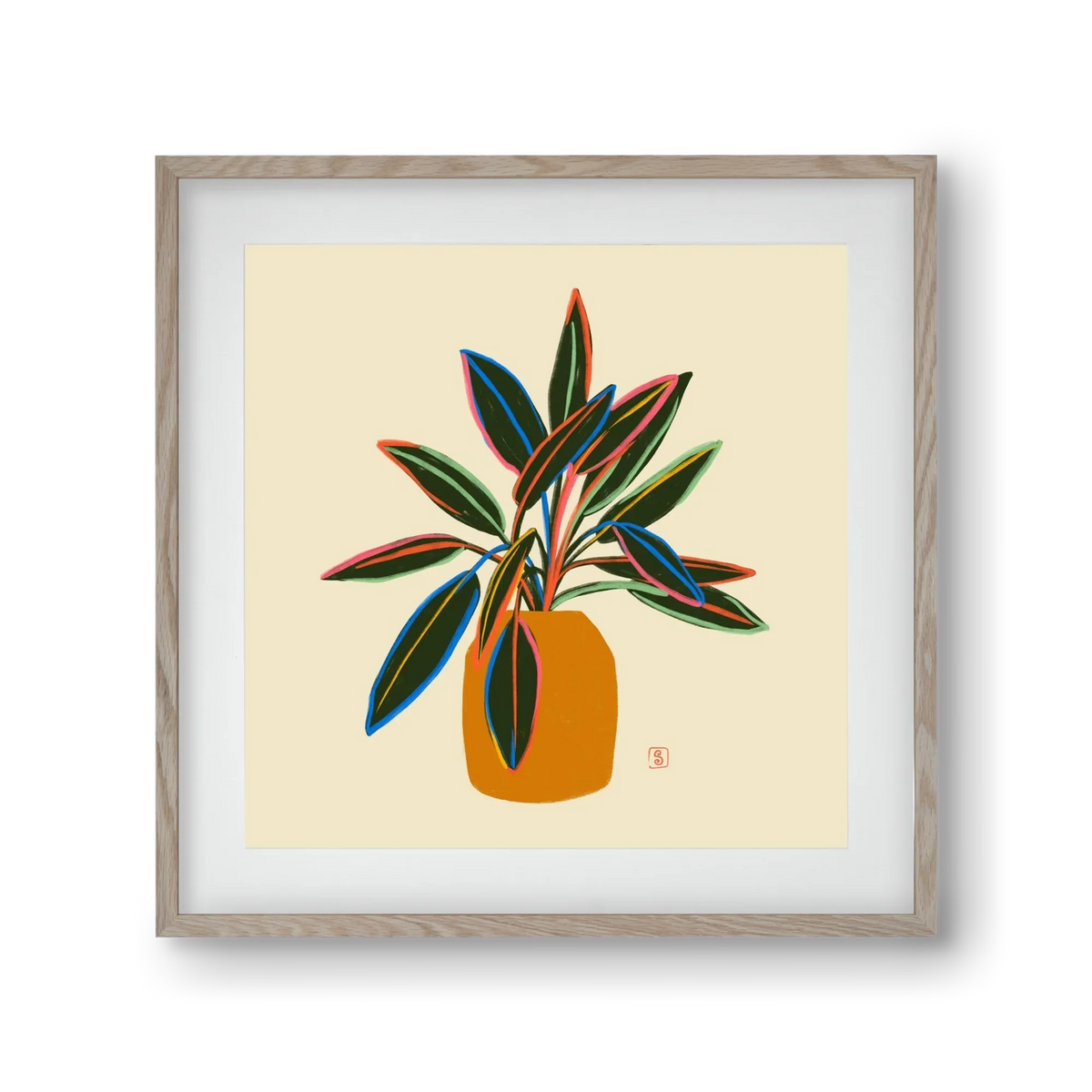 PLANT WITH COLOURFUL LEAVES - artbridge