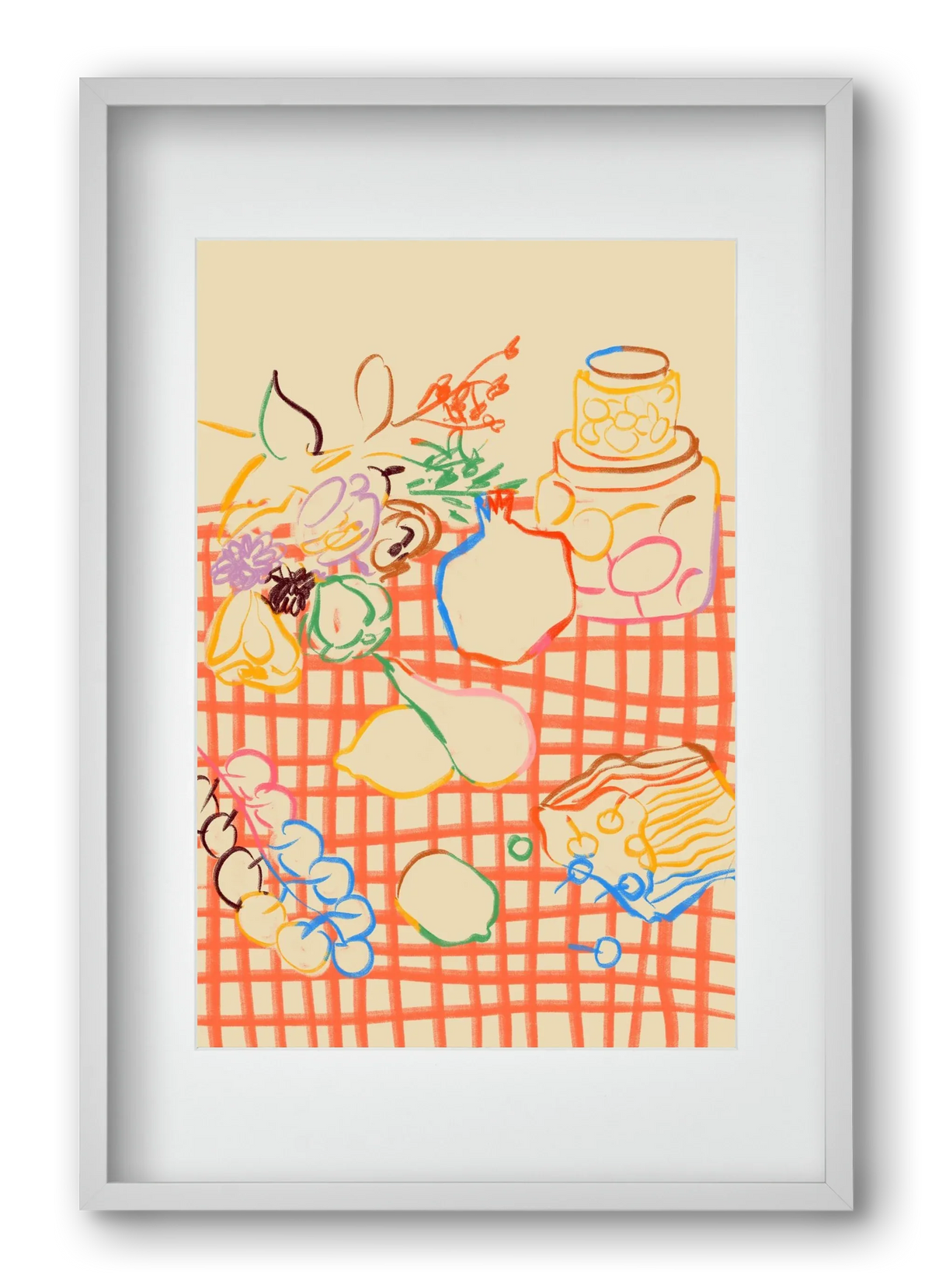 SUMMER FRUIT STILL LIFE - artbridge