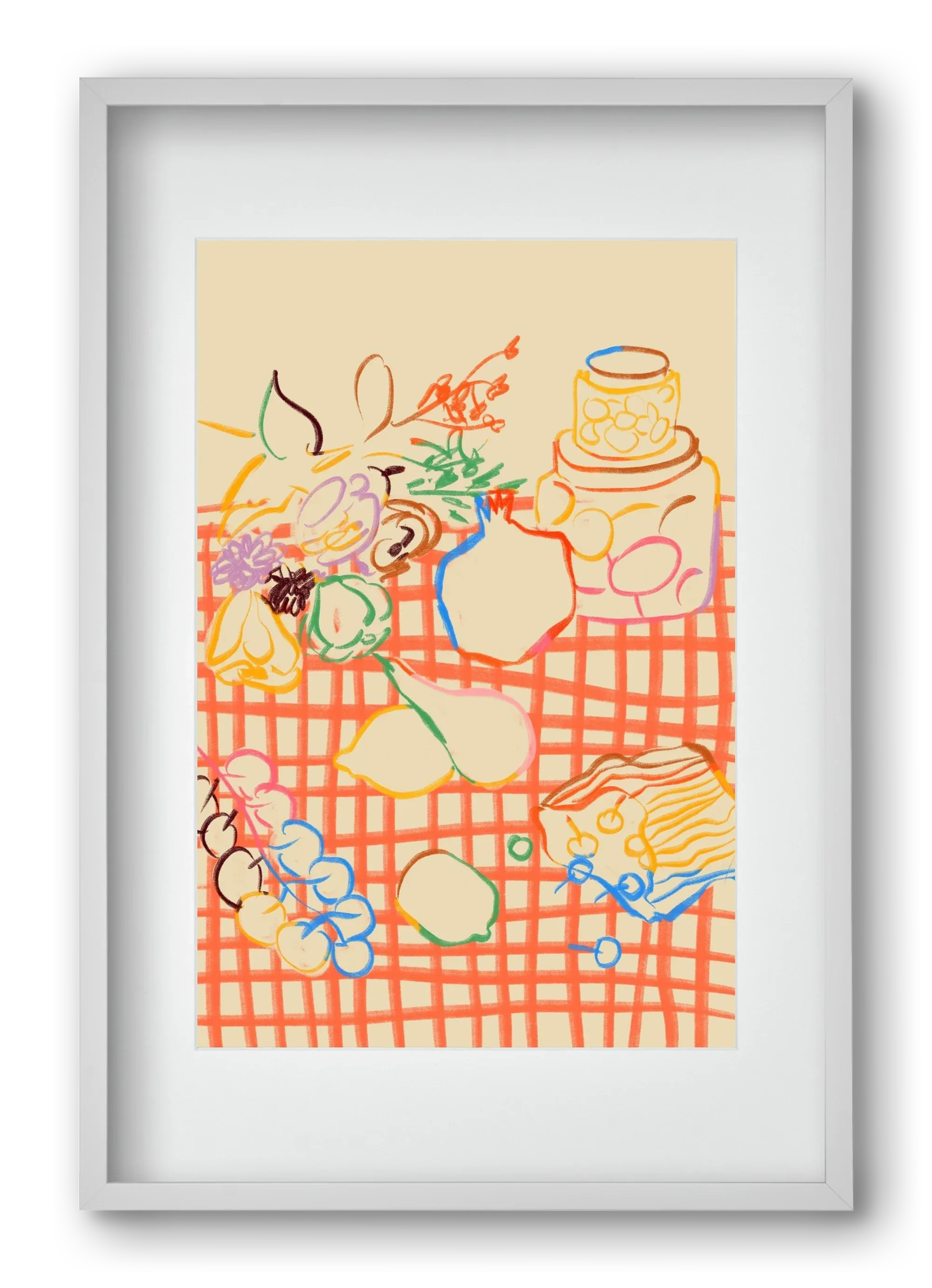 SUMMER FRUIT STILL LIFE - artbridge