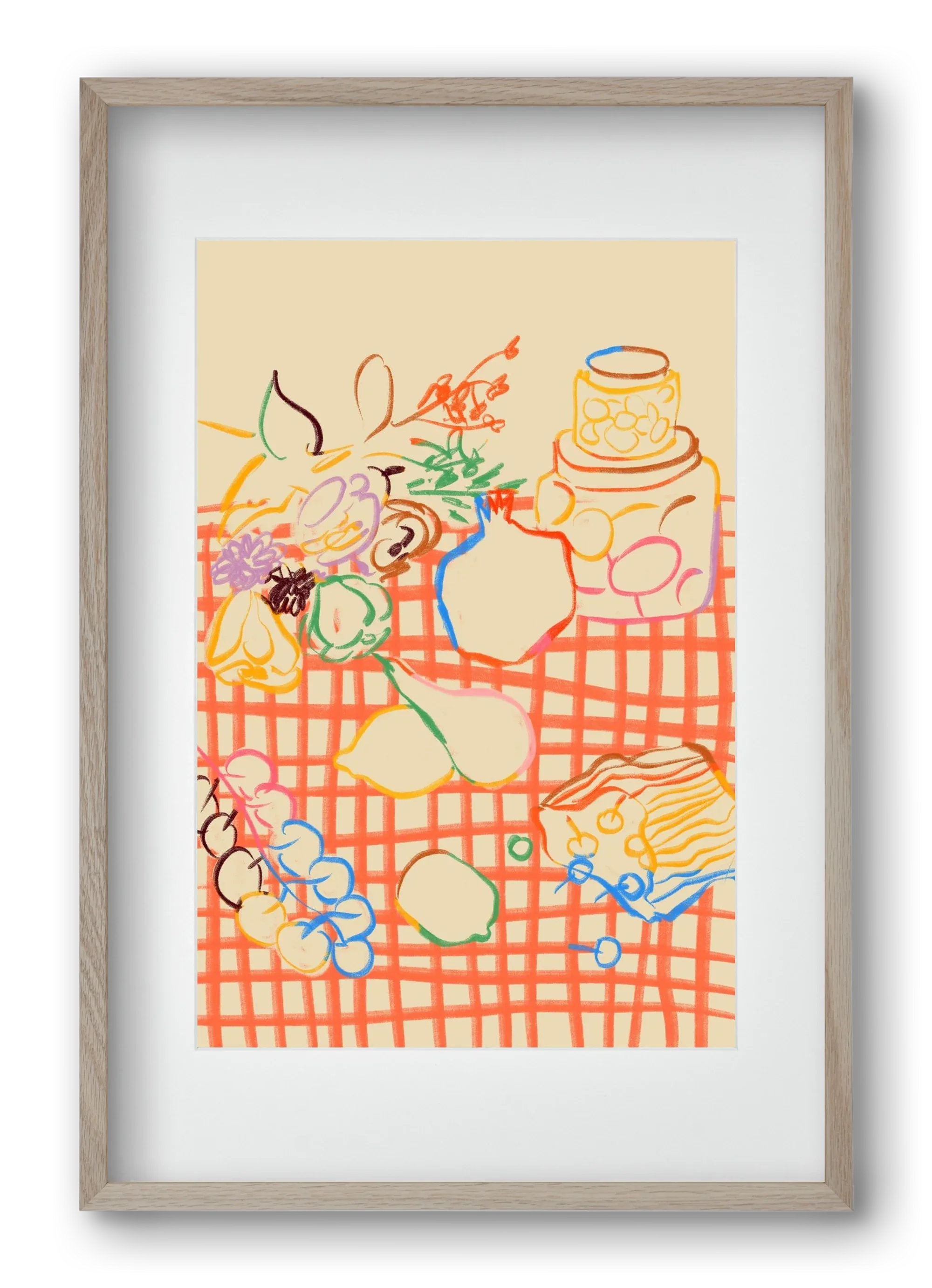 SUMMER FRUIT STILL LIFE - artbridge