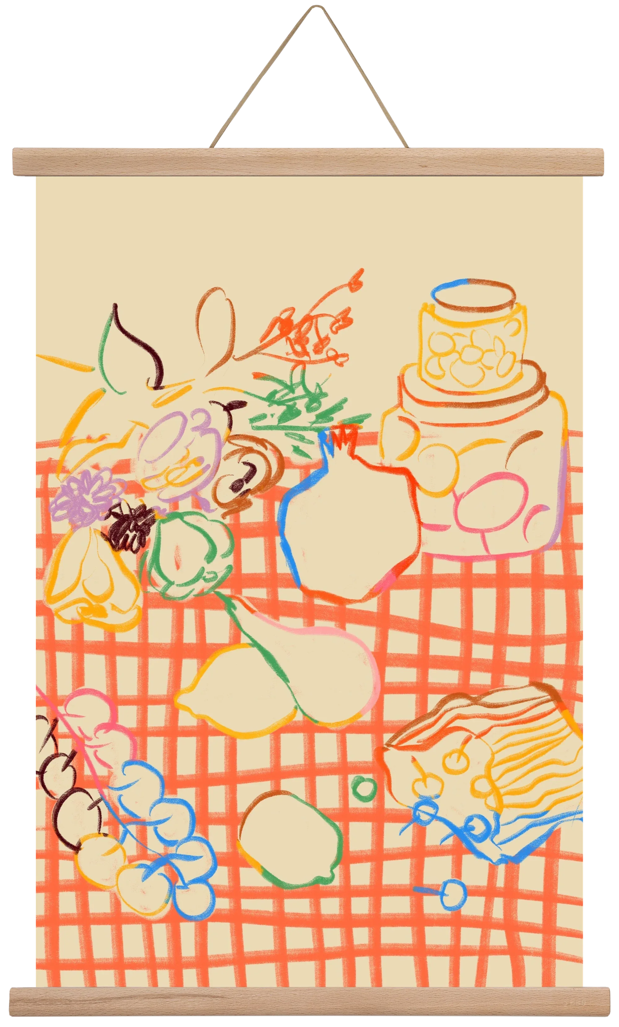 SUMMER FRUIT STILL LIFE - artbridge