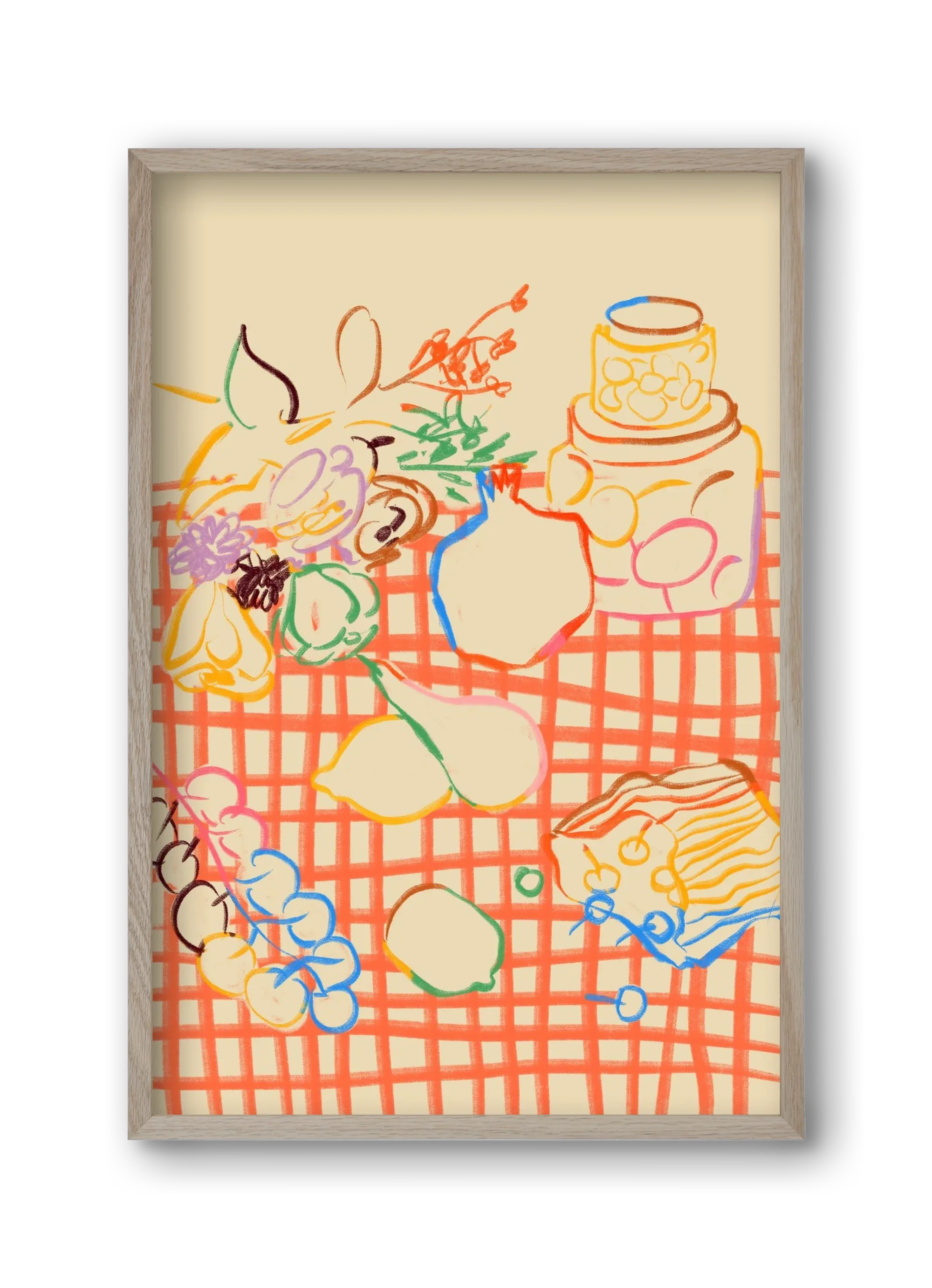 SUMMER FRUIT STILL LIFE - artbridge
