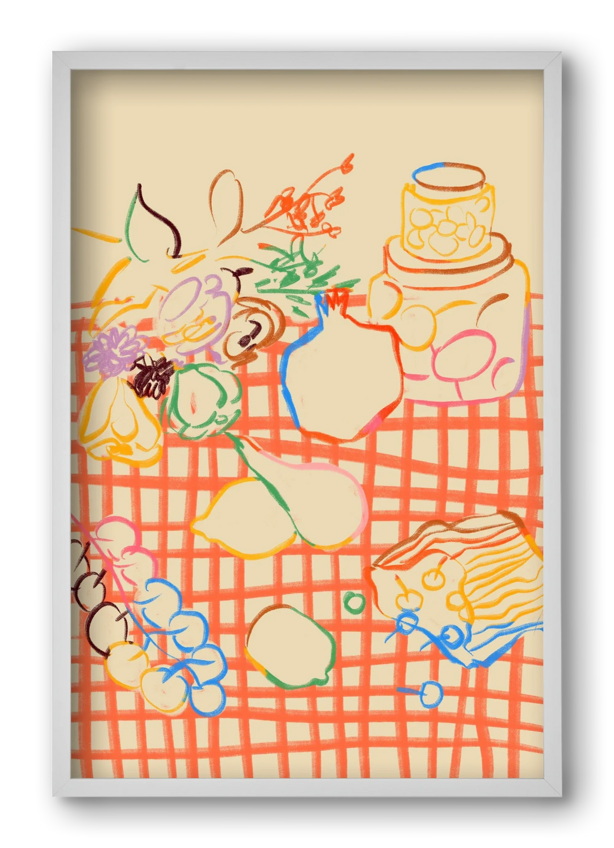 SUMMER FRUIT STILL LIFE - artbridge