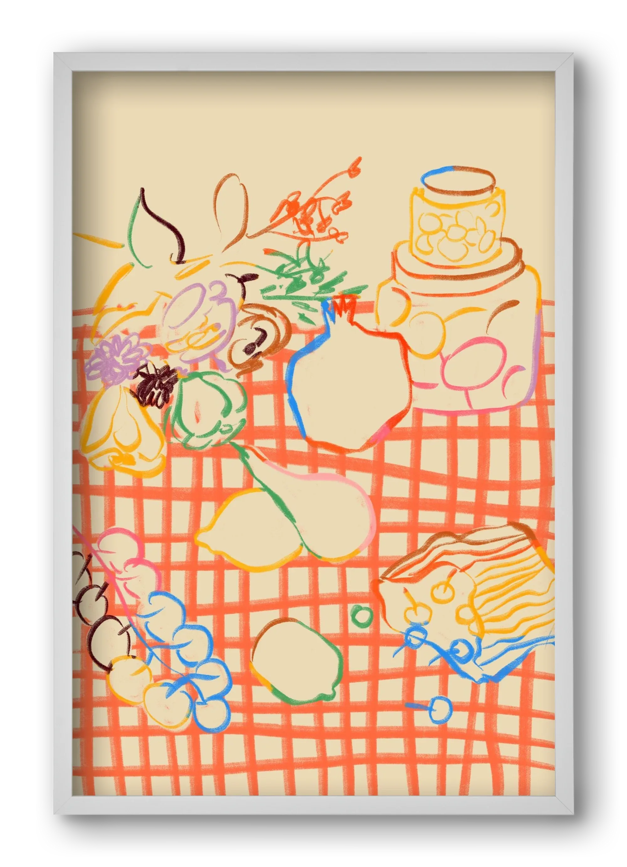 SUMMER FRUIT STILL LIFE - artbridge