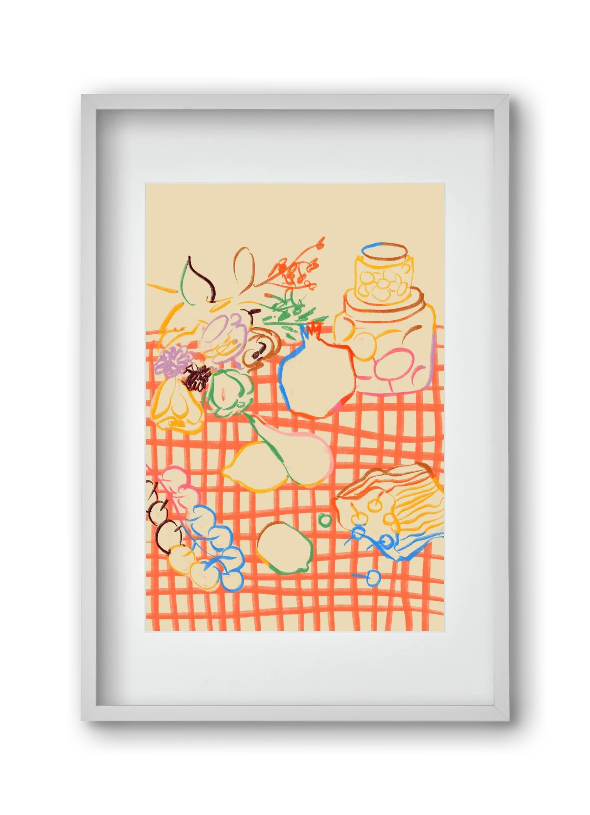 SUMMER FRUIT STILL LIFE - artbridge