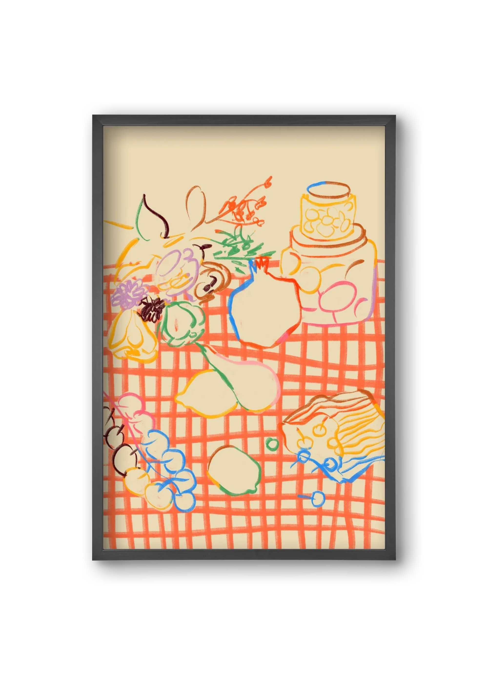 SUMMER FRUIT STILL LIFE - artbridge