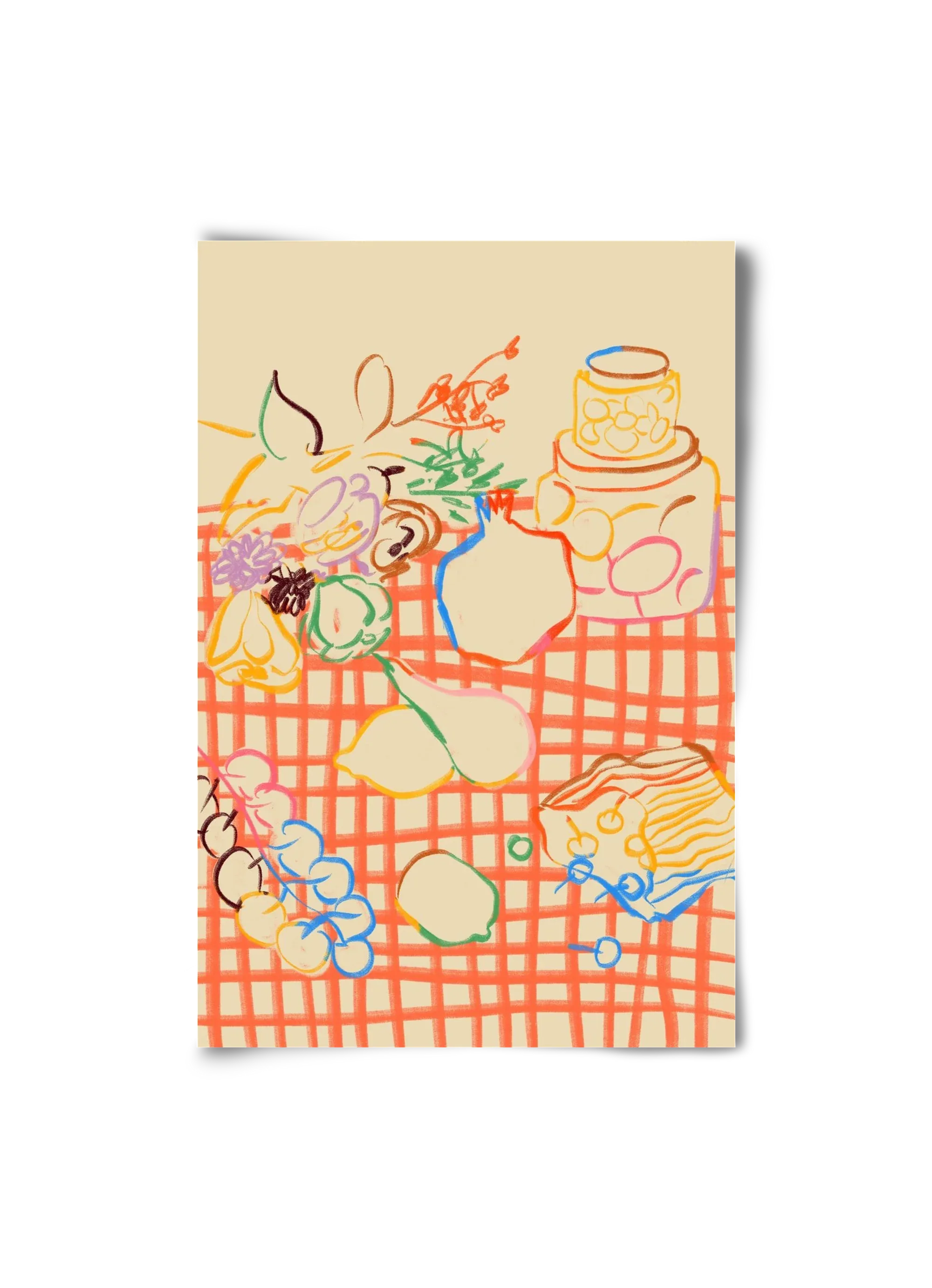 SUMMER FRUIT STILL LIFE - artbridge