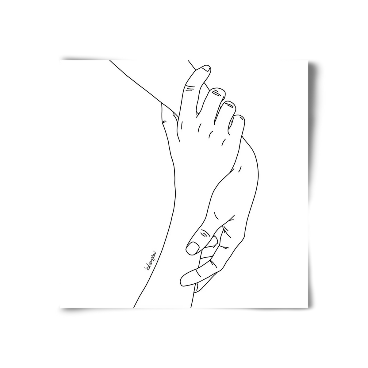 Hold My Hand - artbridge