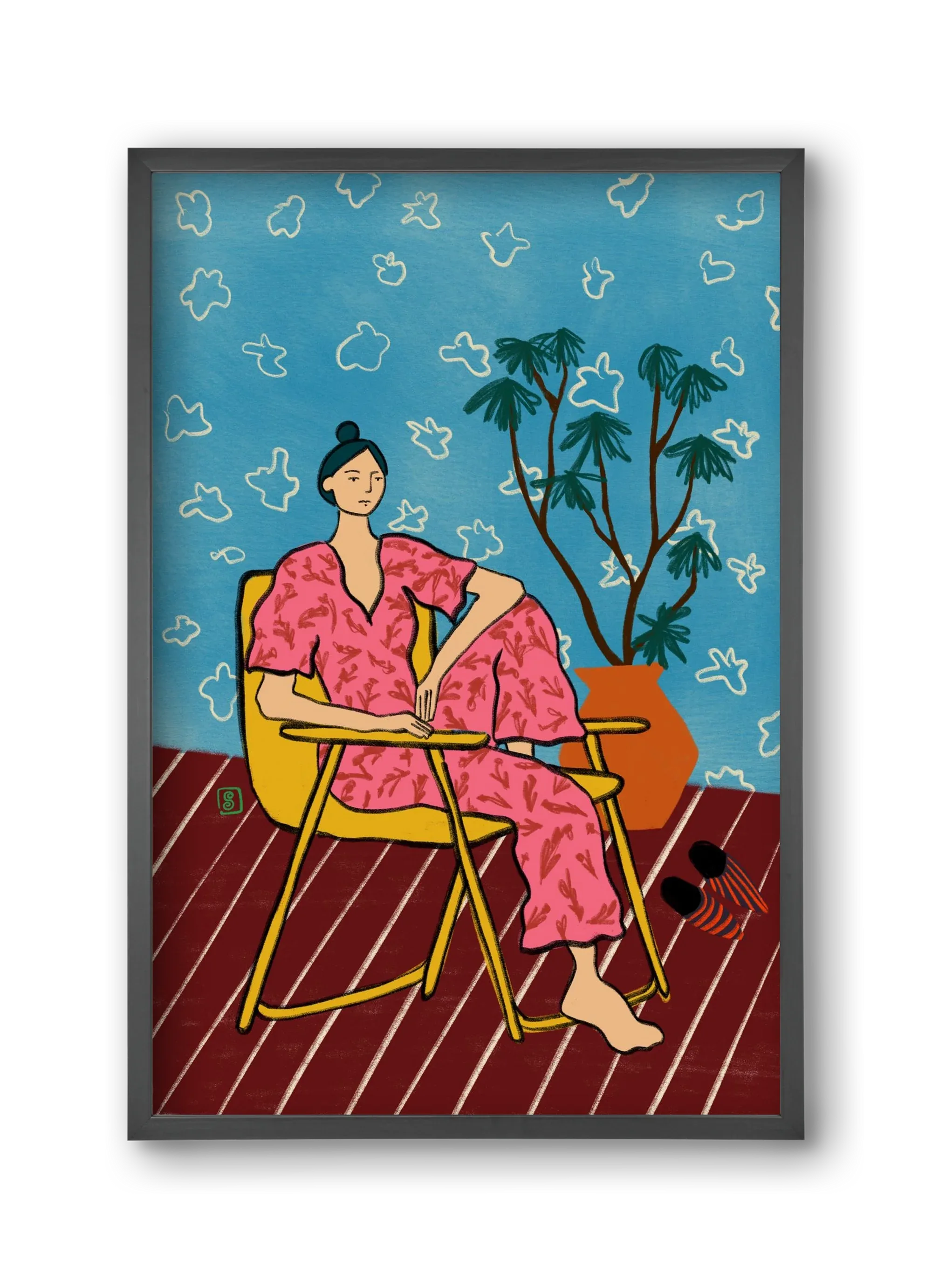 PLANT LADY AT HOME - artbridge