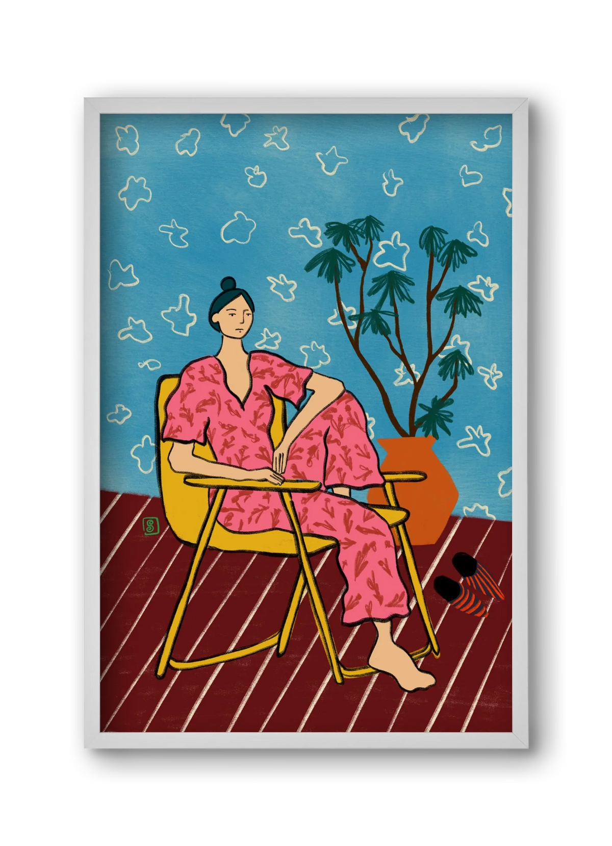 PLANT LADY AT HOME - artbridge