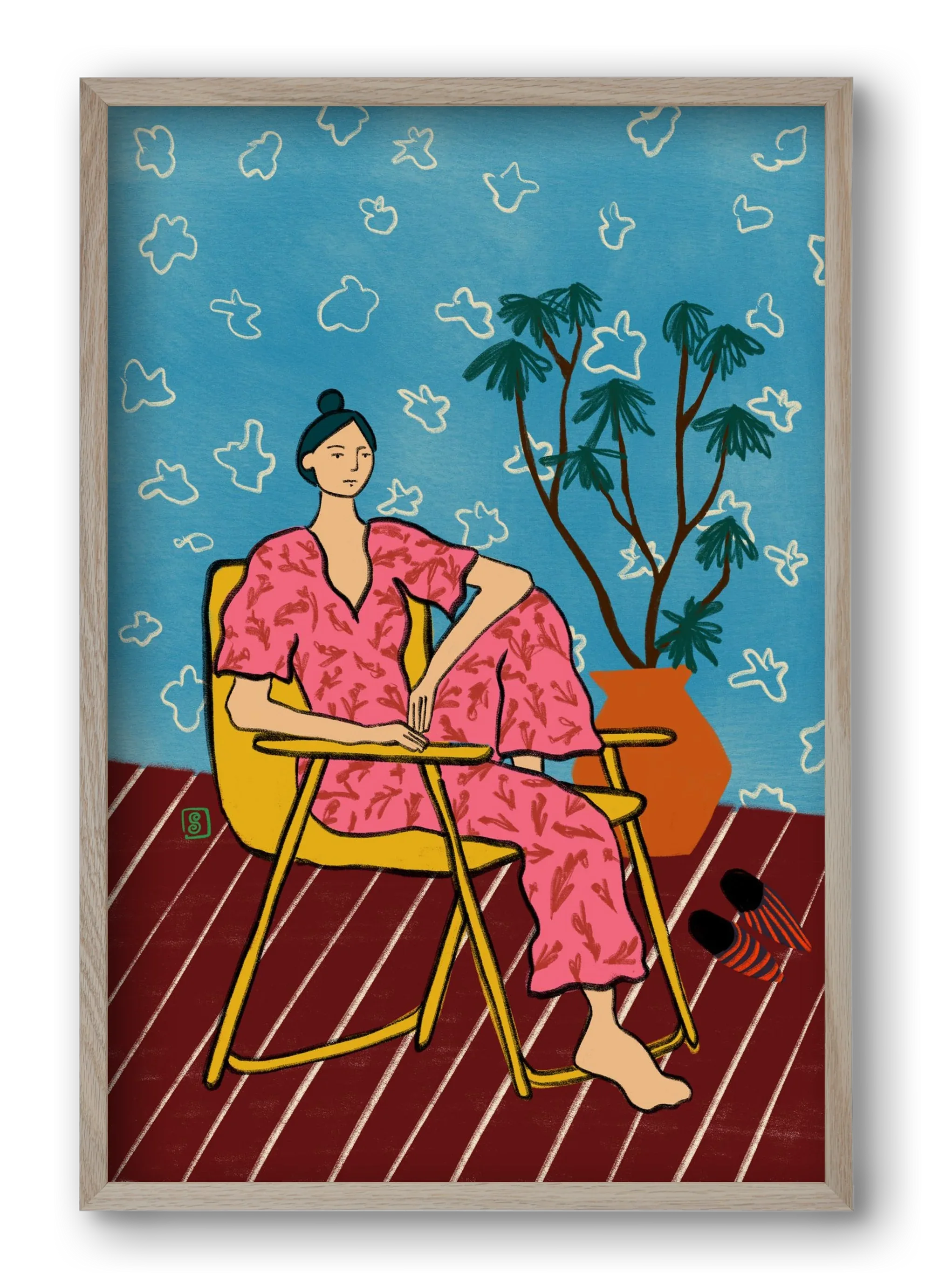PLANT LADY AT HOME - artbridge