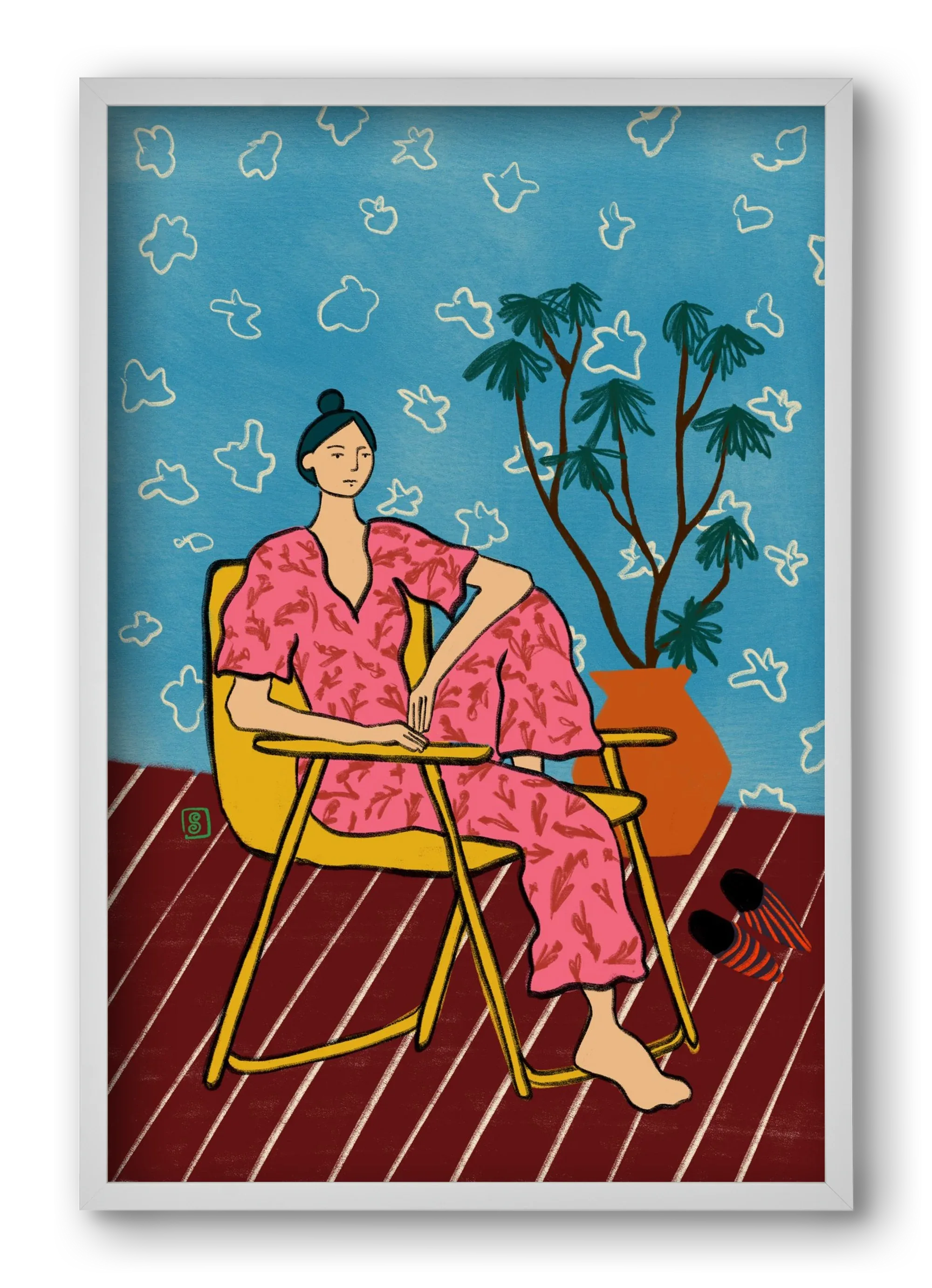 PLANT LADY AT HOME - artbridge