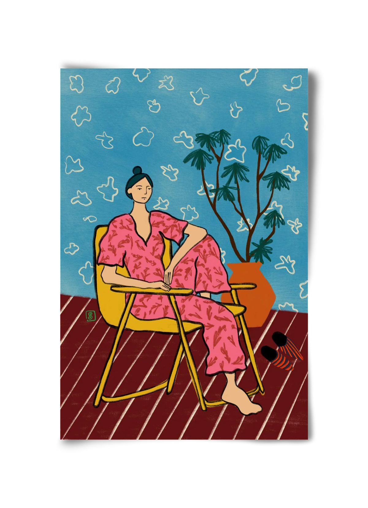 PLANT LADY AT HOME - artbridge