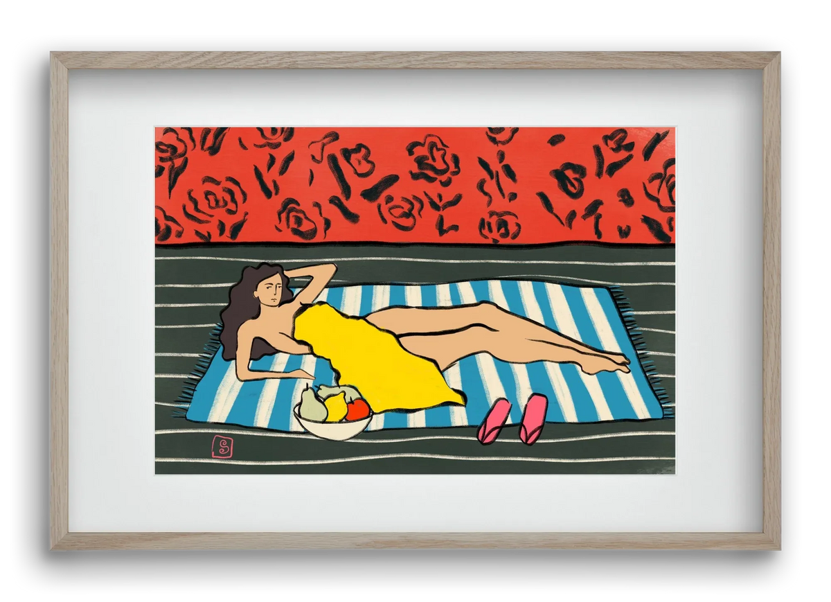 RESTING WOMAN - artbridge