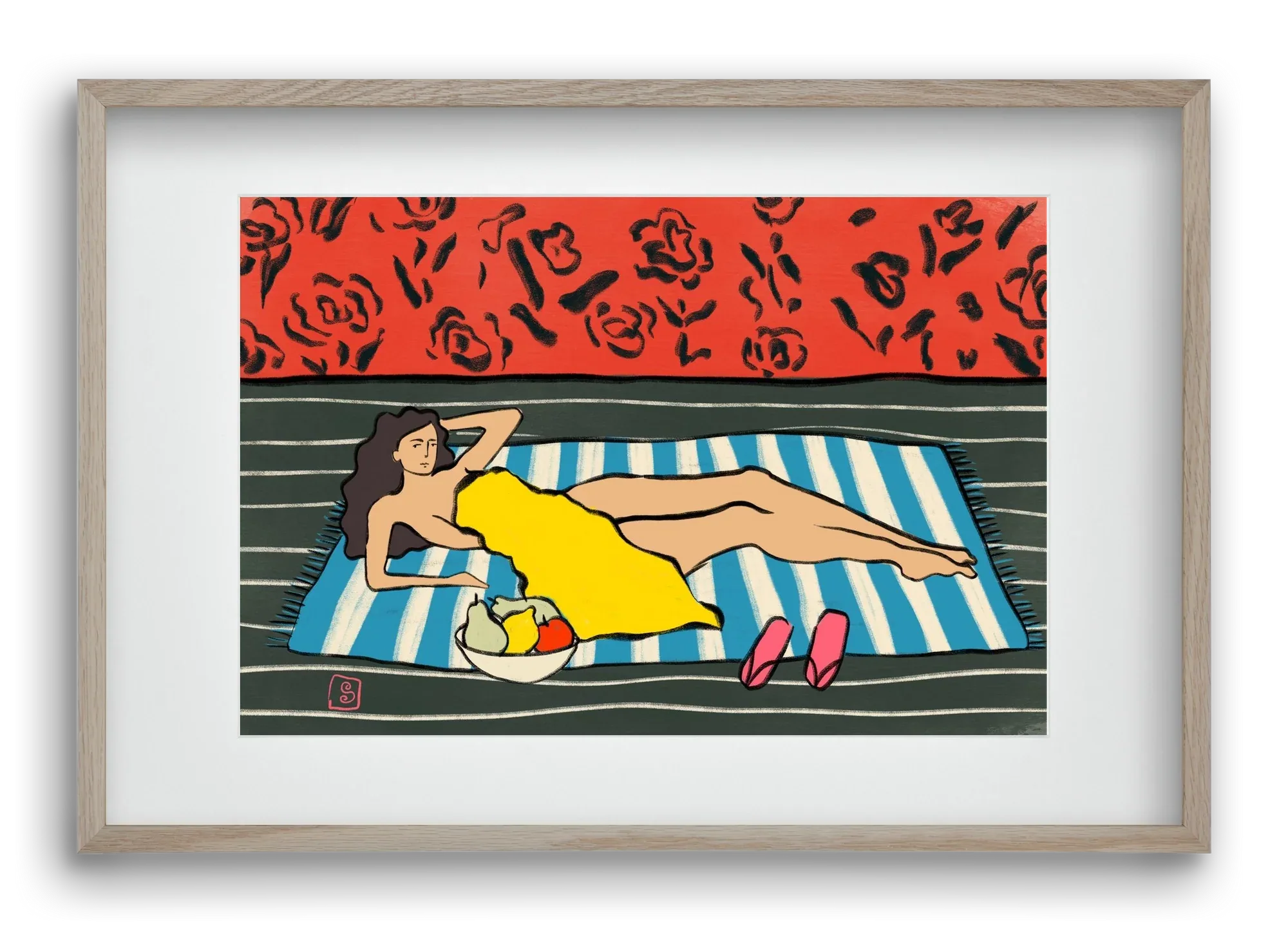 RESTING WOMAN - artbridge
