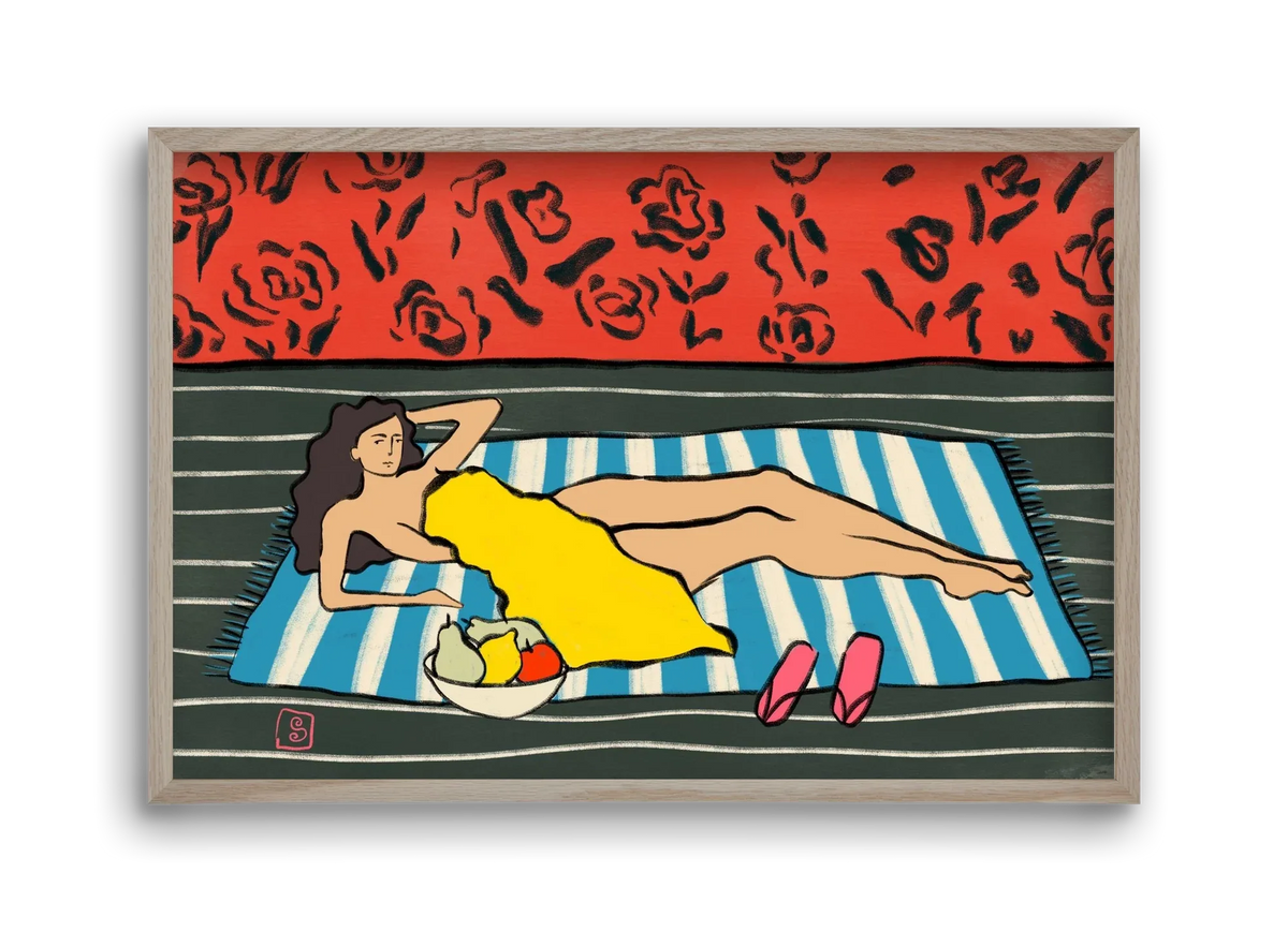 RESTING WOMAN - artbridge