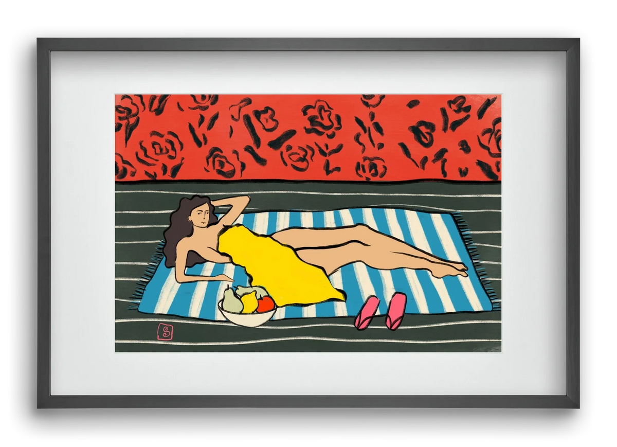 RESTING WOMAN - artbridge