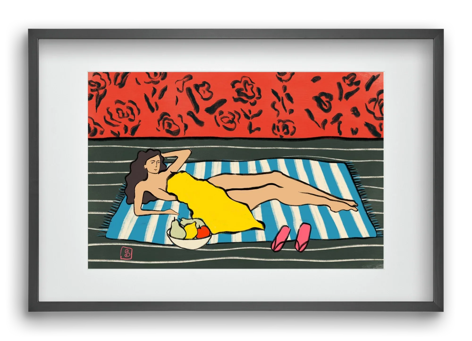 RESTING WOMAN - artbridge