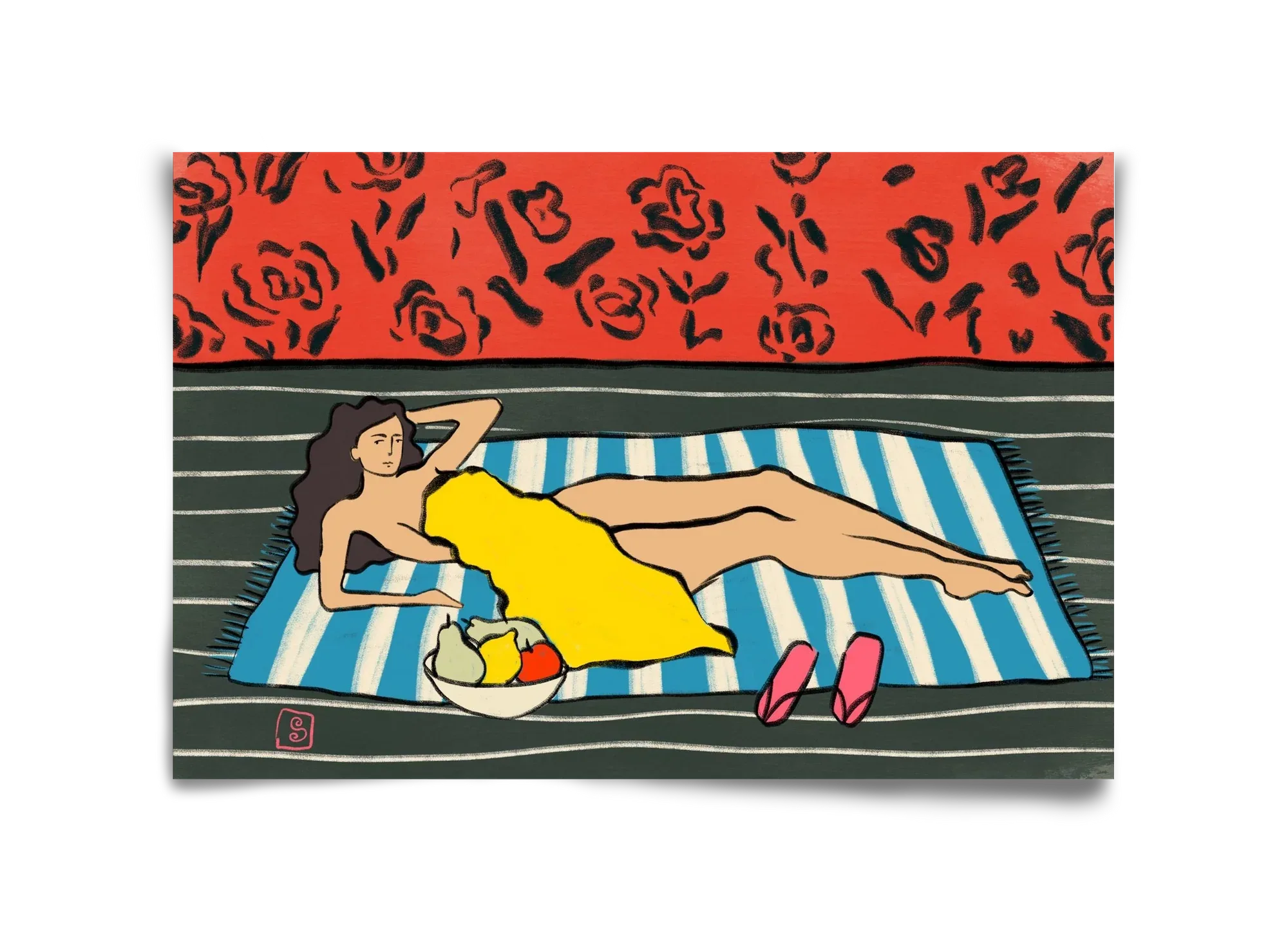 RESTING WOMAN - artbridge