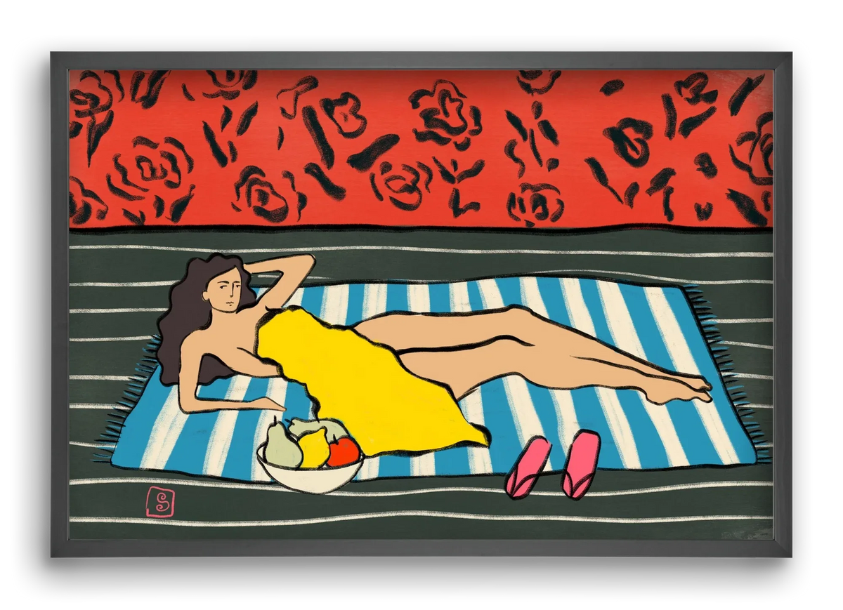 RESTING WOMAN - artbridge