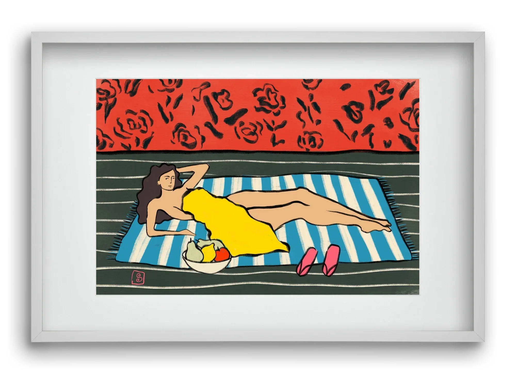 RESTING WOMAN - artbridge