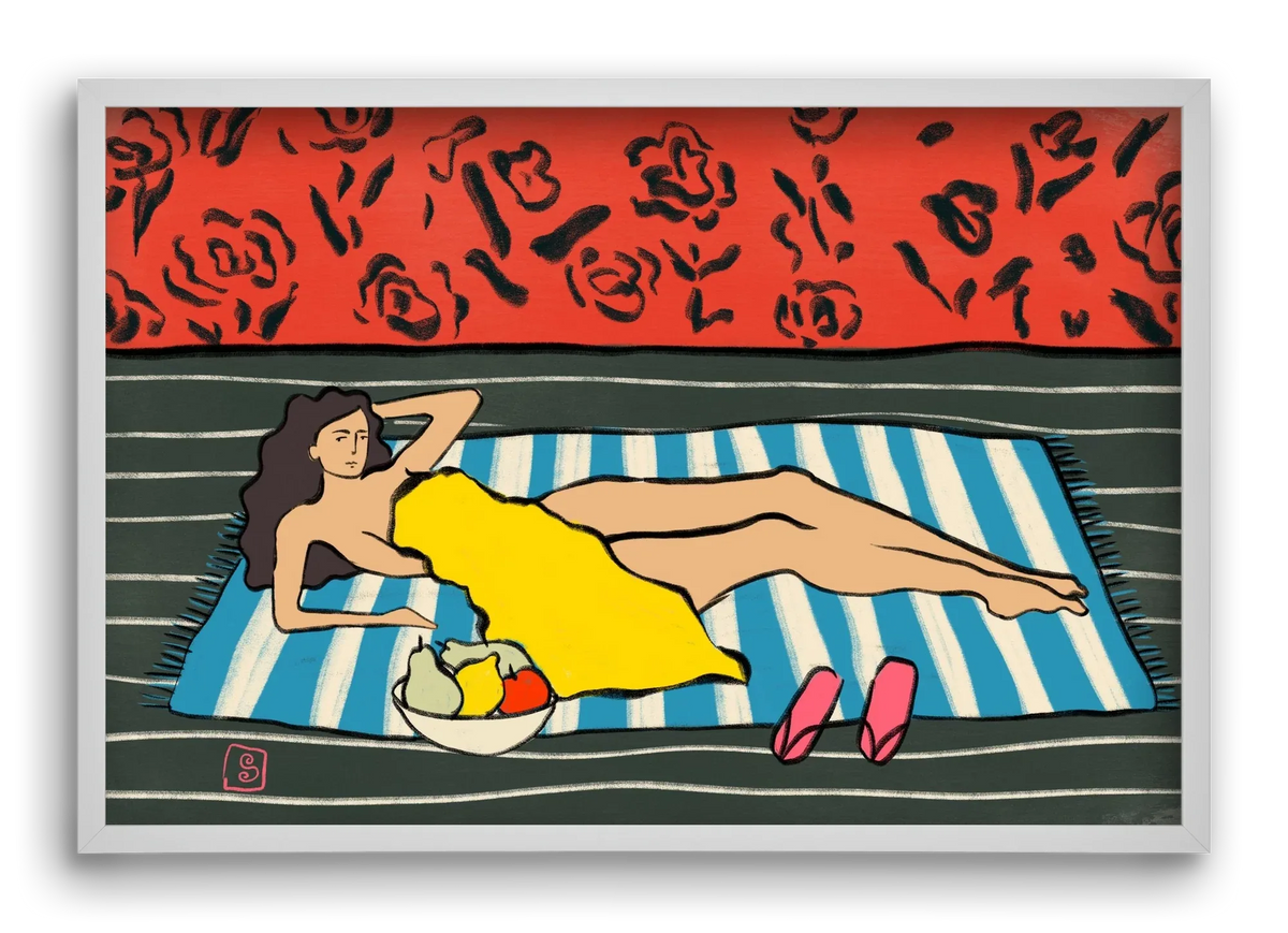 RESTING WOMAN - artbridge