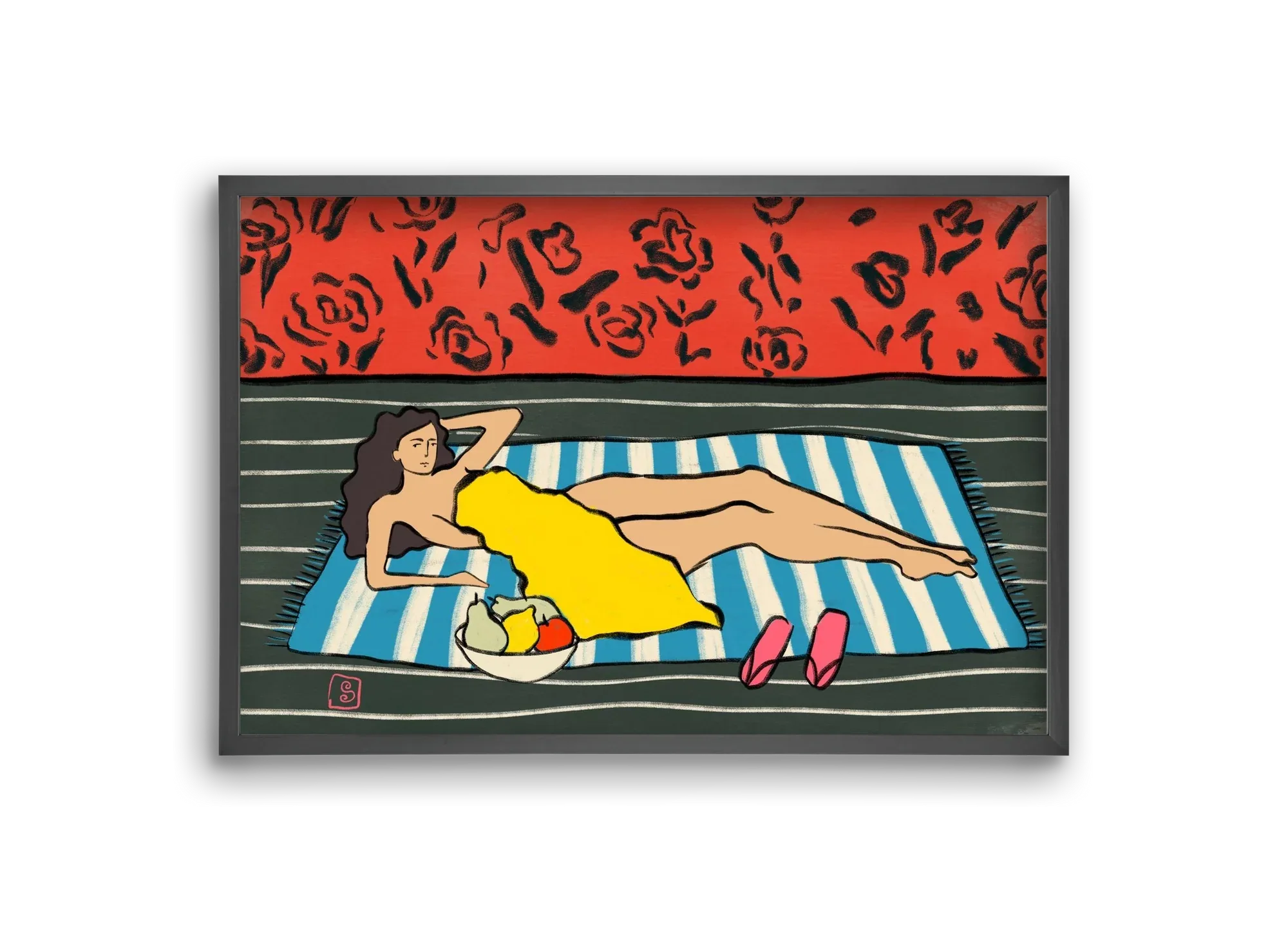 RESTING WOMAN - artbridge
