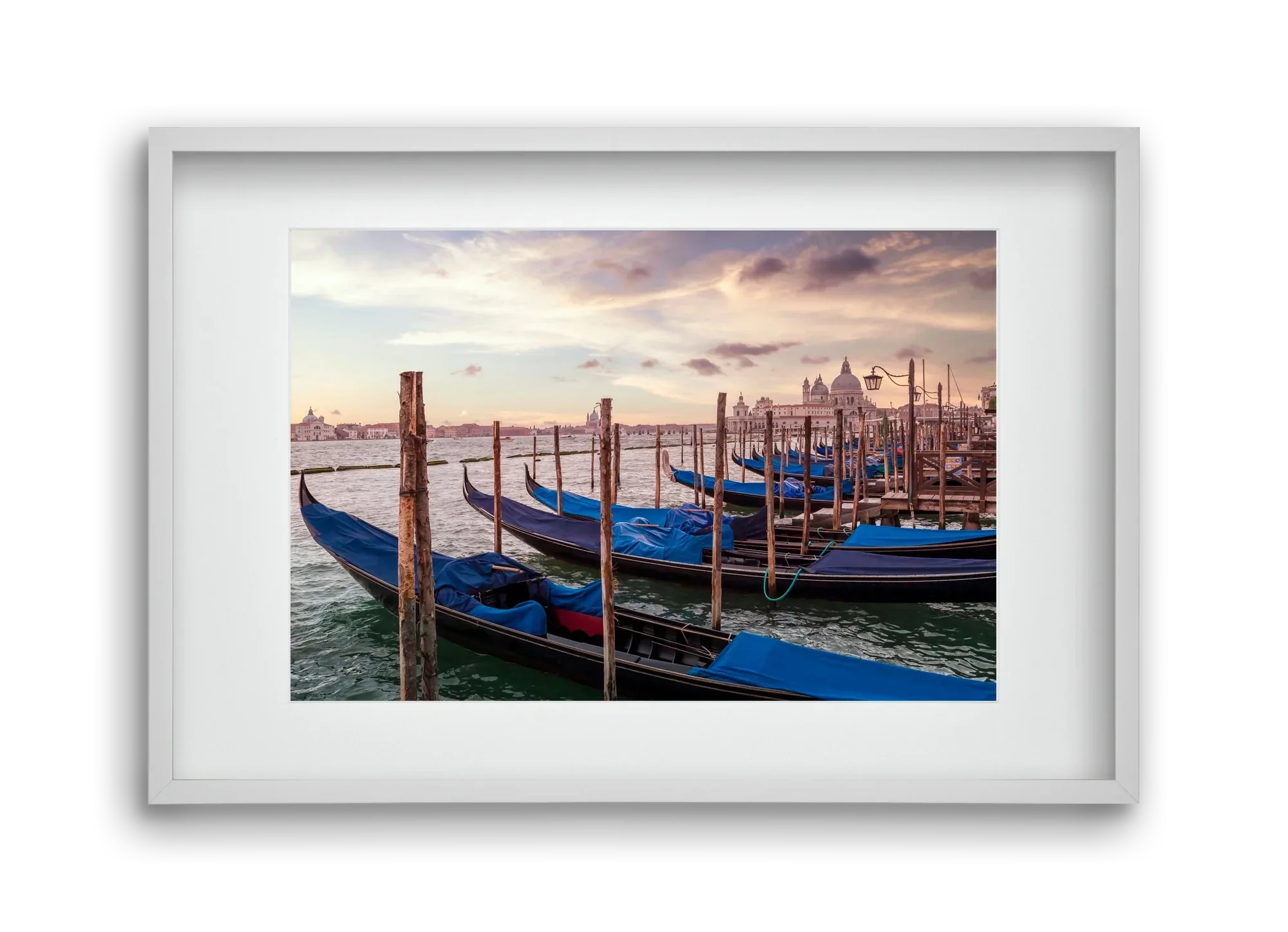 VENICE Gondolas & Santa Maria della Salute - artbridge