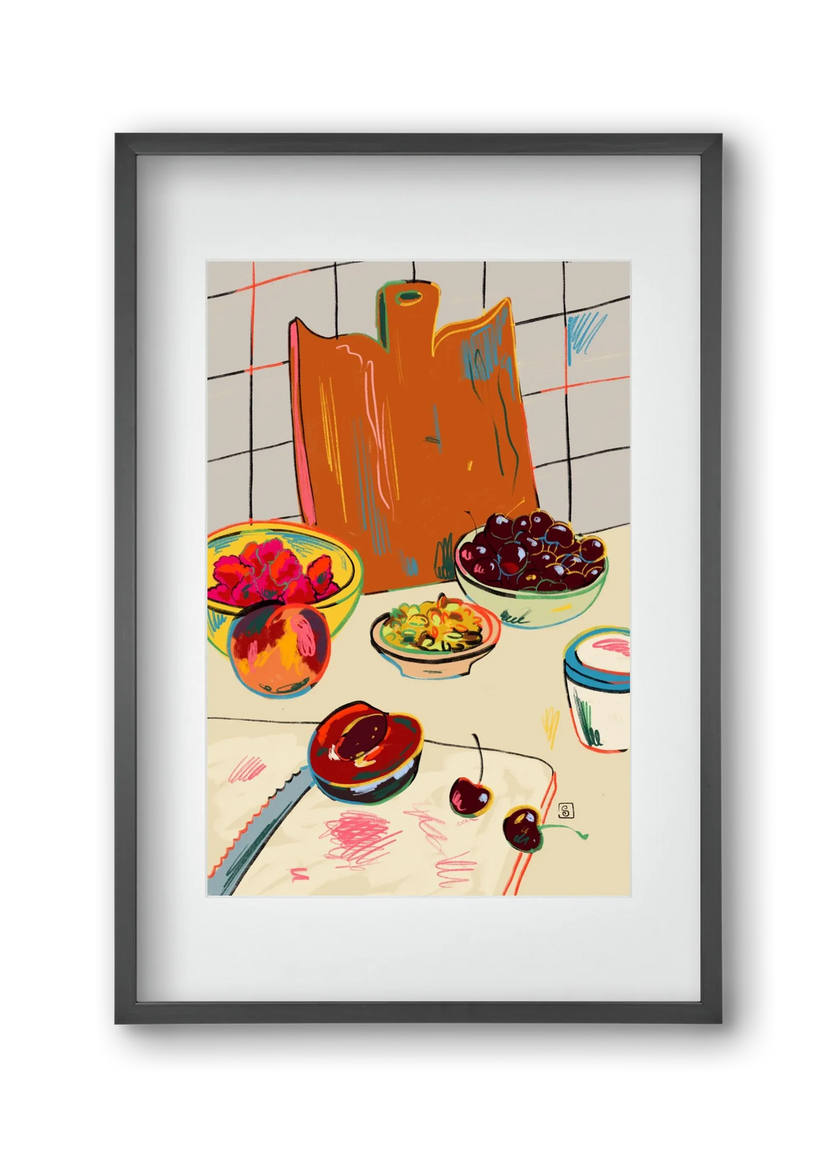 AUTUMN FRUIT STILL LIFE - artbridge