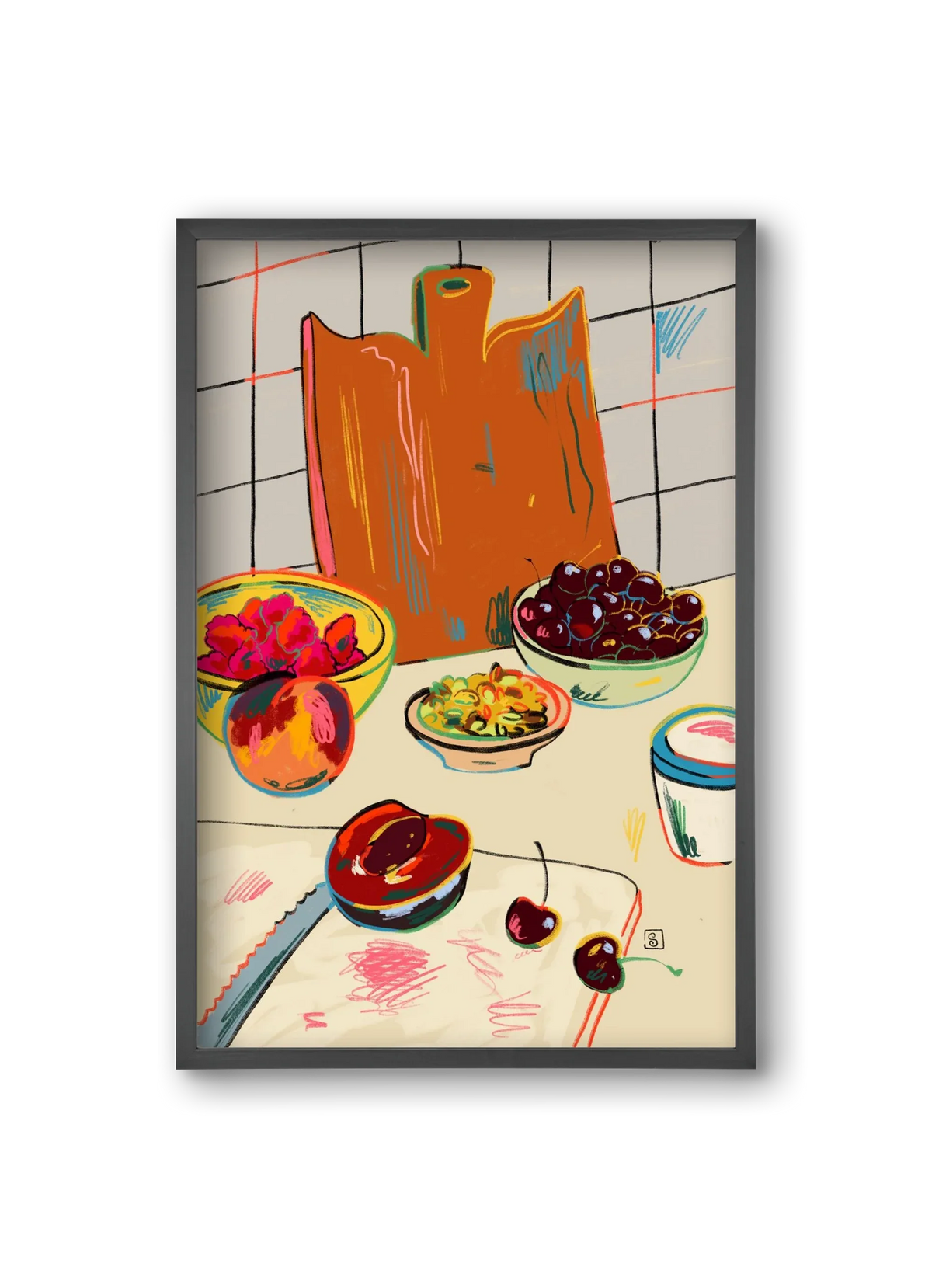 AUTUMN FRUIT STILL LIFE - artbridge