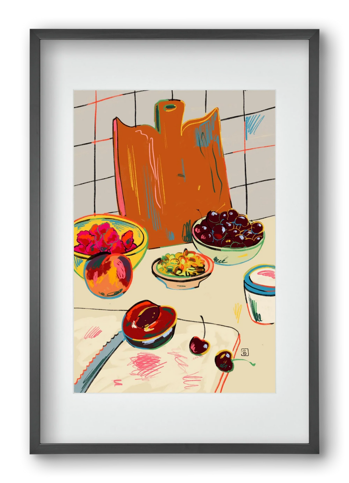 AUTUMN FRUIT STILL LIFE - artbridge