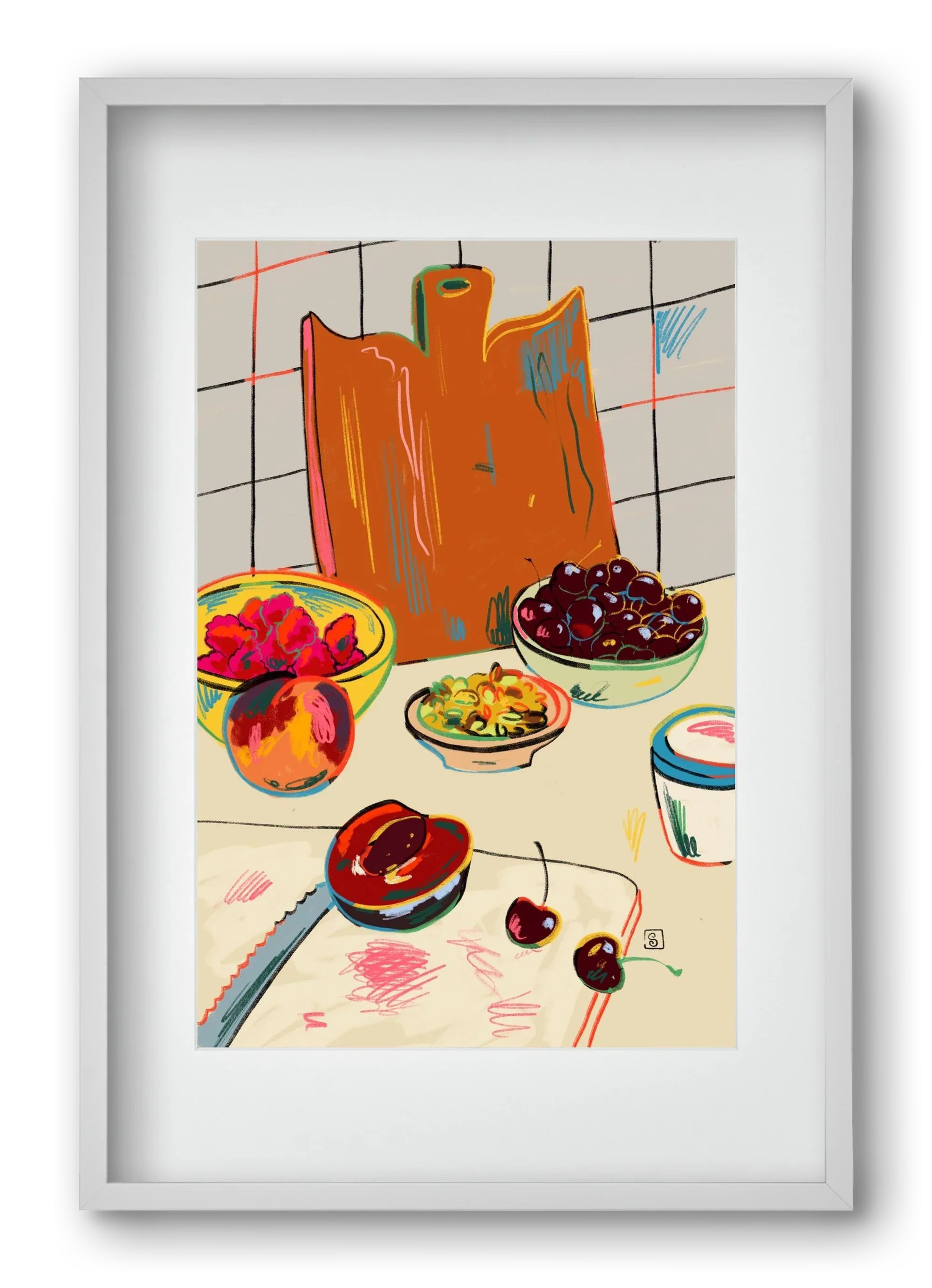 AUTUMN FRUIT STILL LIFE - artbridge