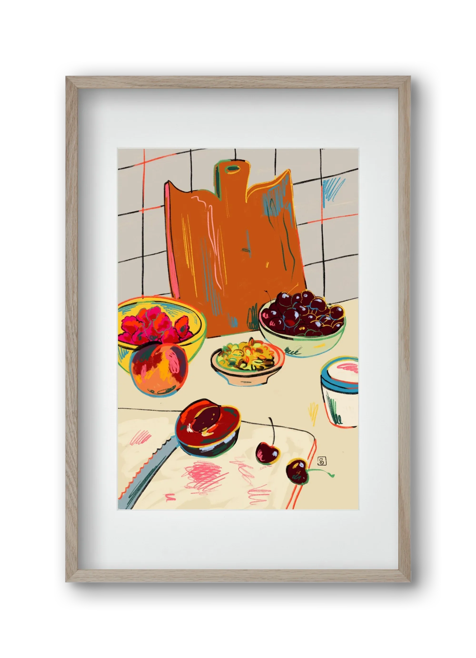 AUTUMN FRUIT STILL LIFE - artbridge