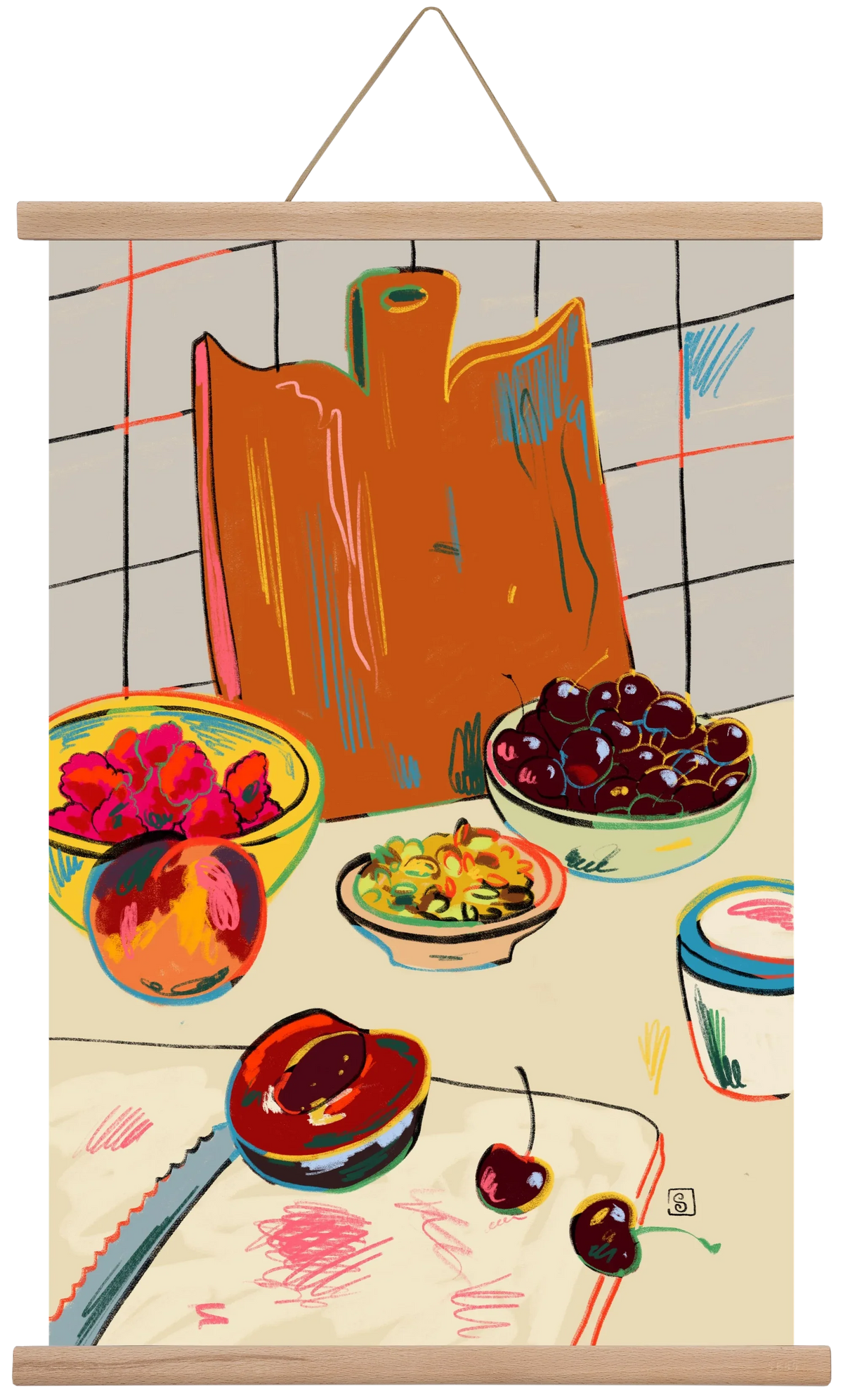 AUTUMN FRUIT STILL LIFE - artbridge