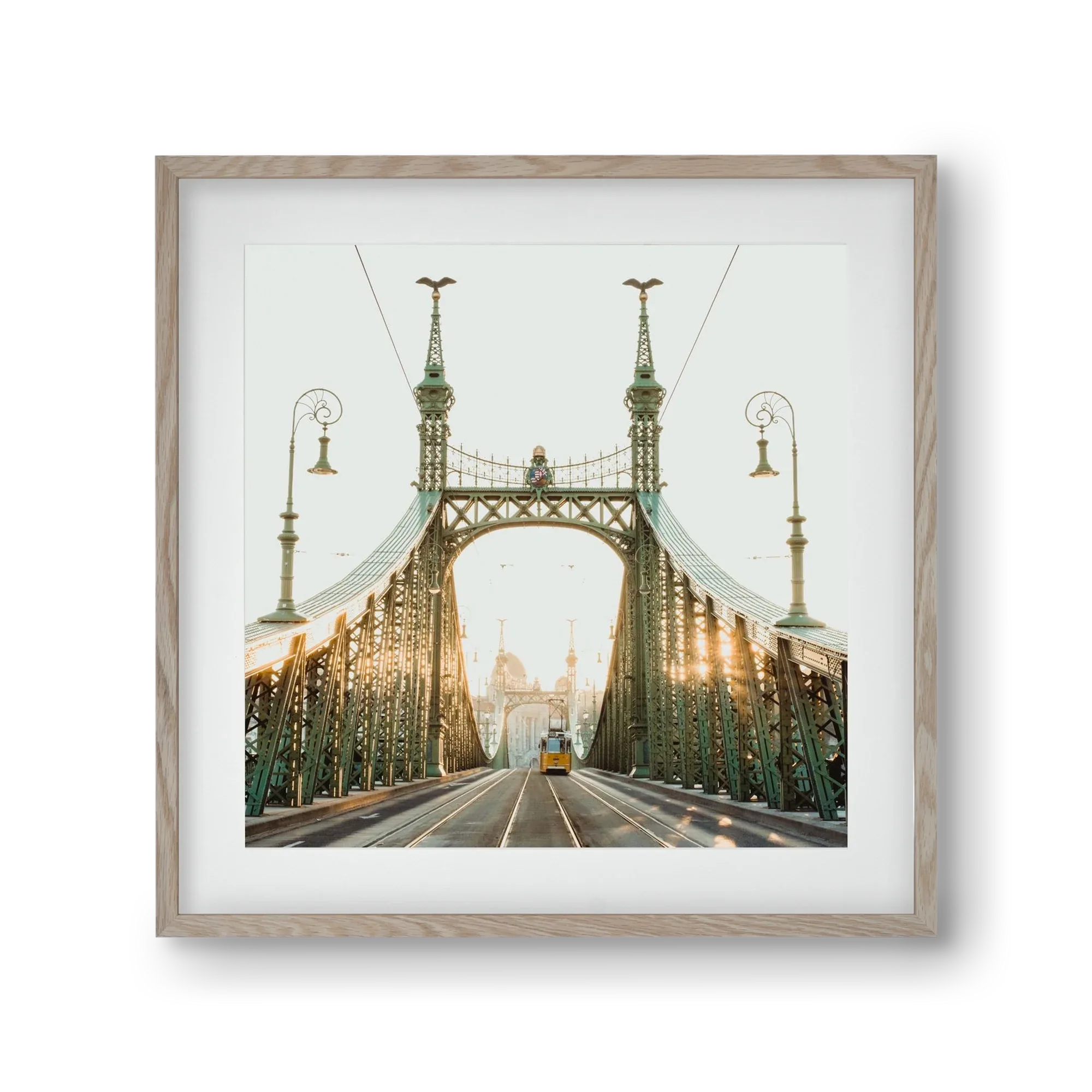 Liberty Bridge Sunset - artbridge