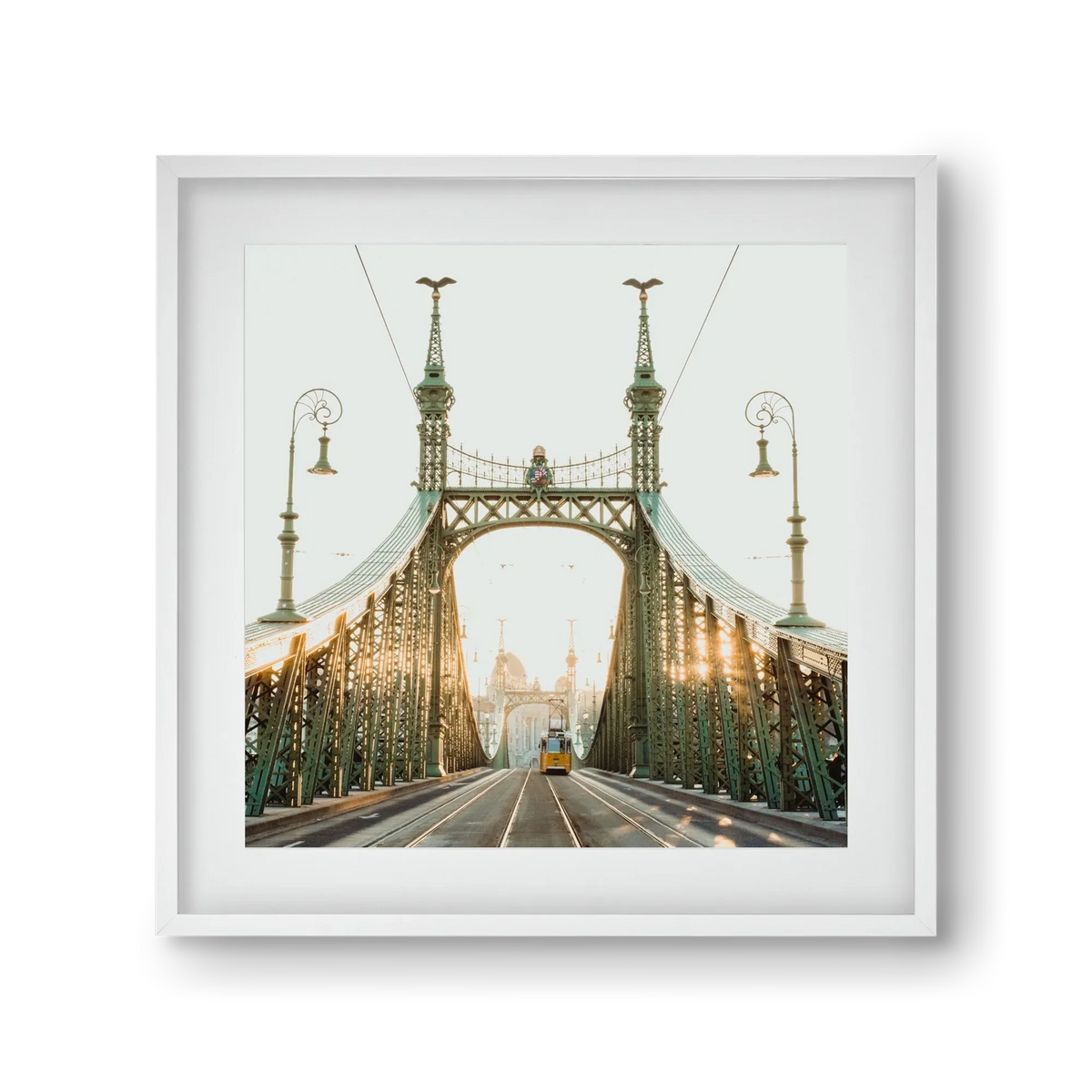 Liberty Bridge Sunset - artbridge