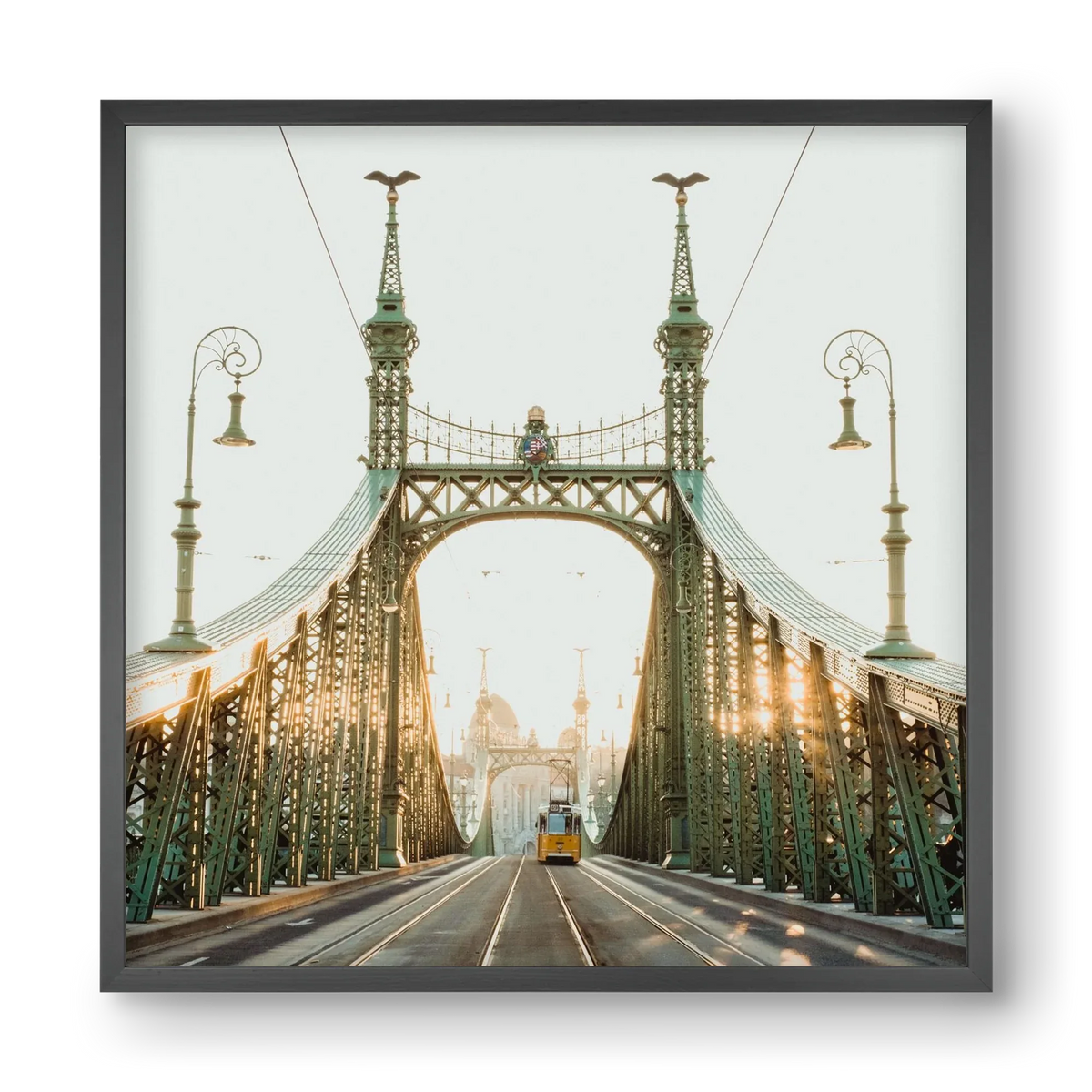 Liberty Bridge Sunset - artbridge