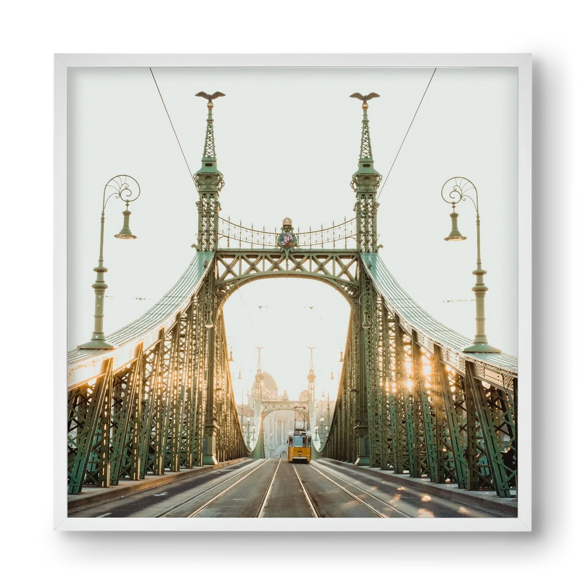Liberty Bridge Sunset - artbridge