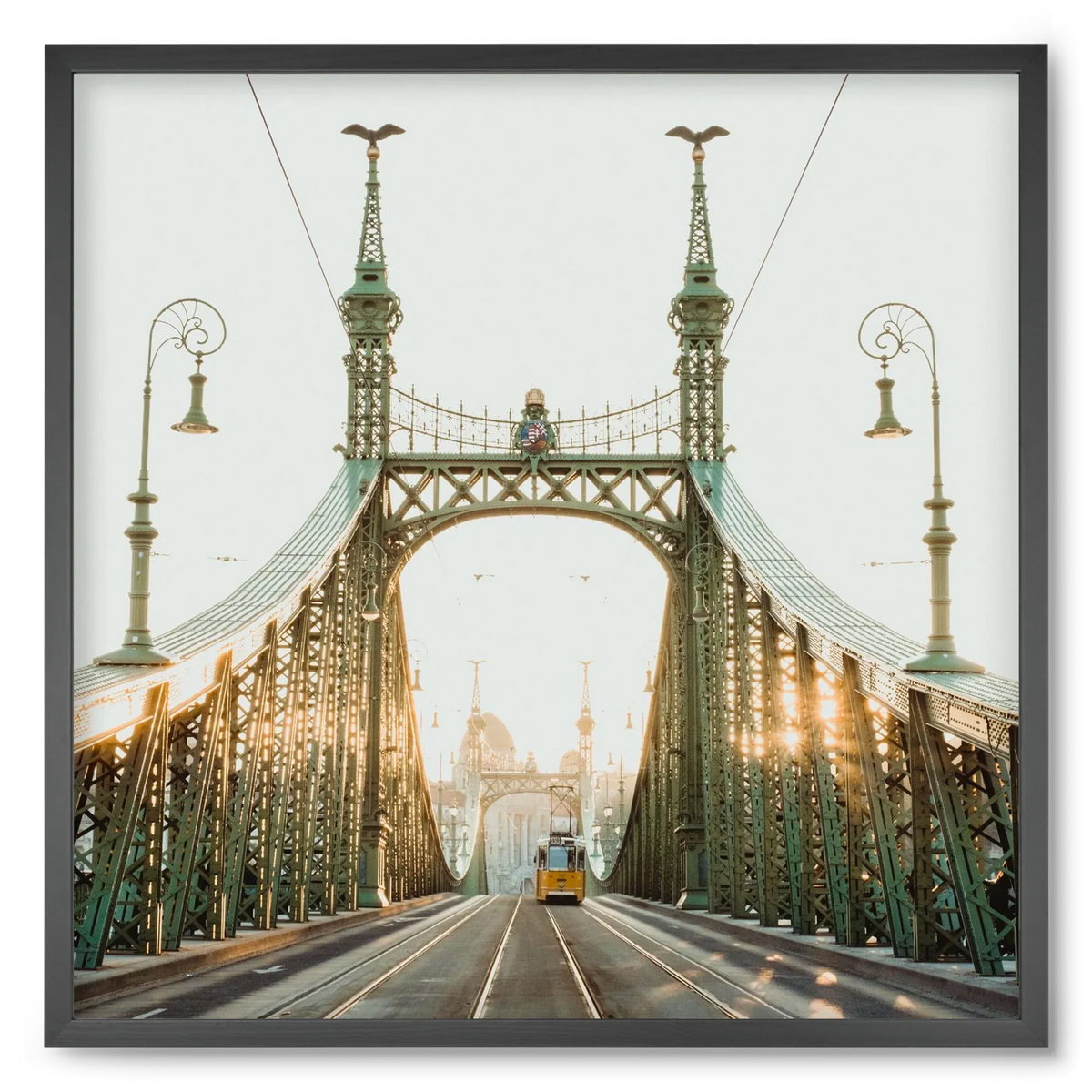 Liberty Bridge Sunset - artbridge