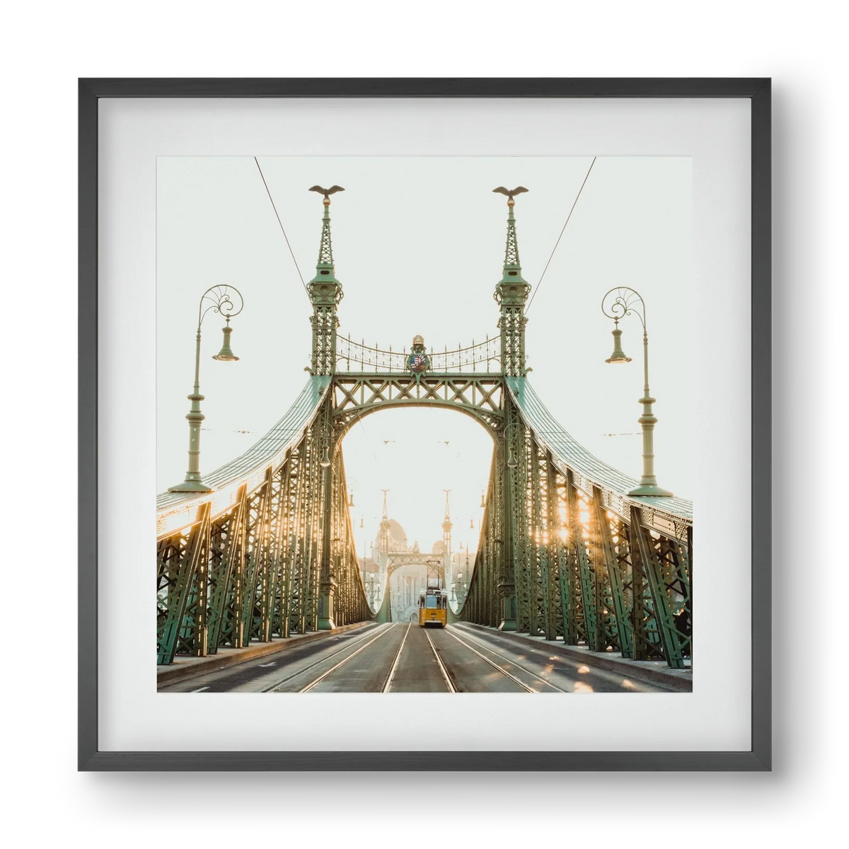 Liberty Bridge Sunset - artbridge
