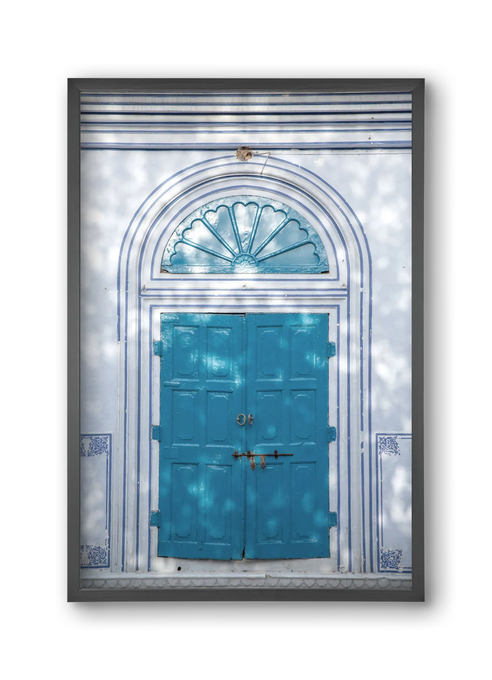 Blue door - artbridge