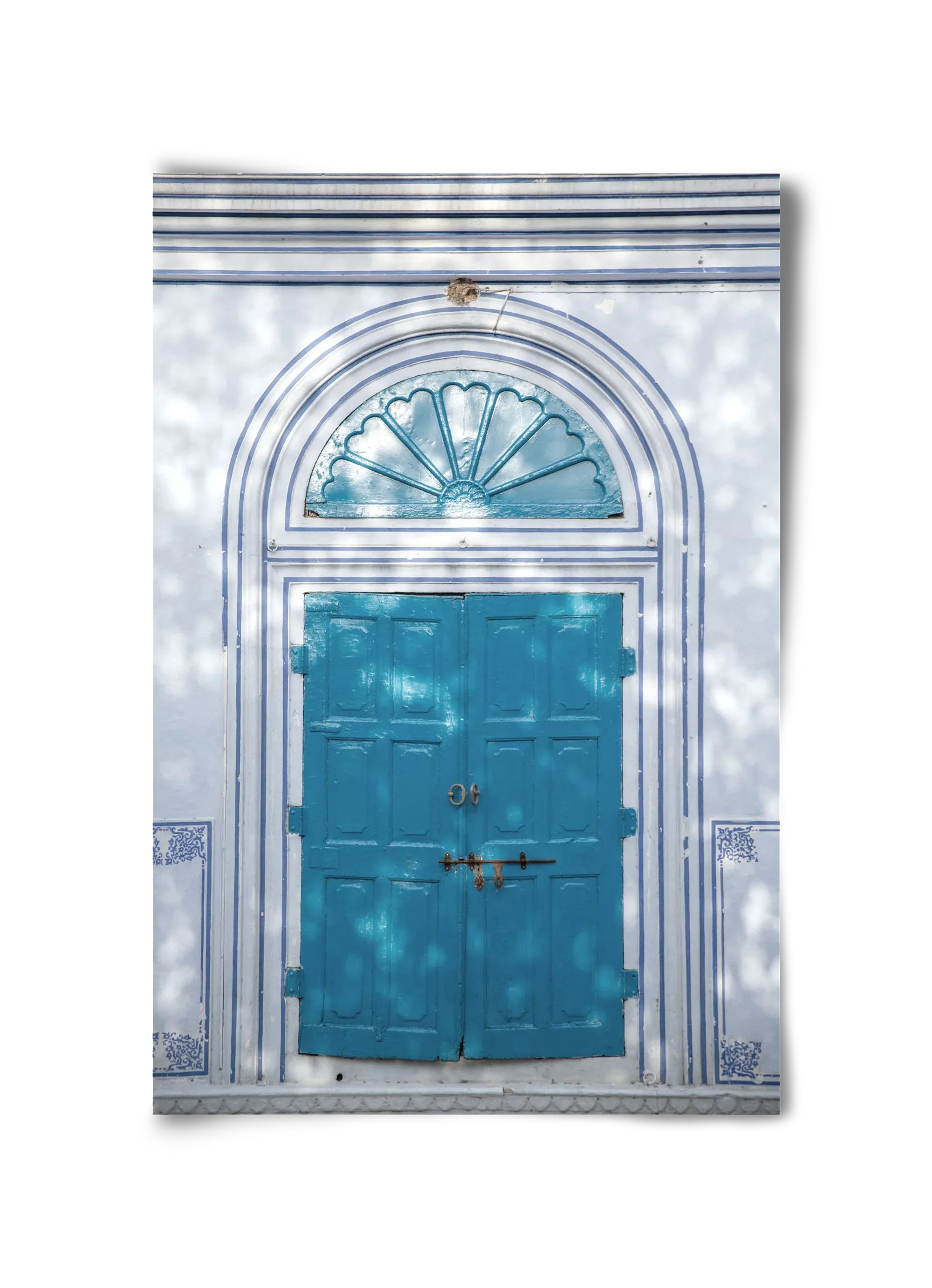 Blue door - artbridge