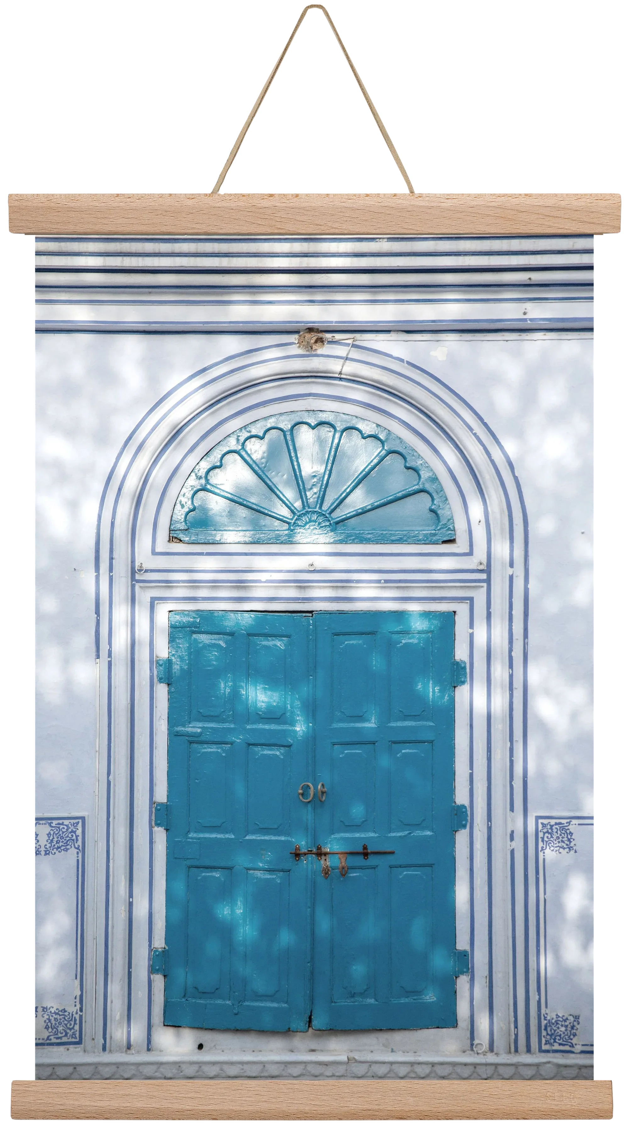 Blue door - artbridge