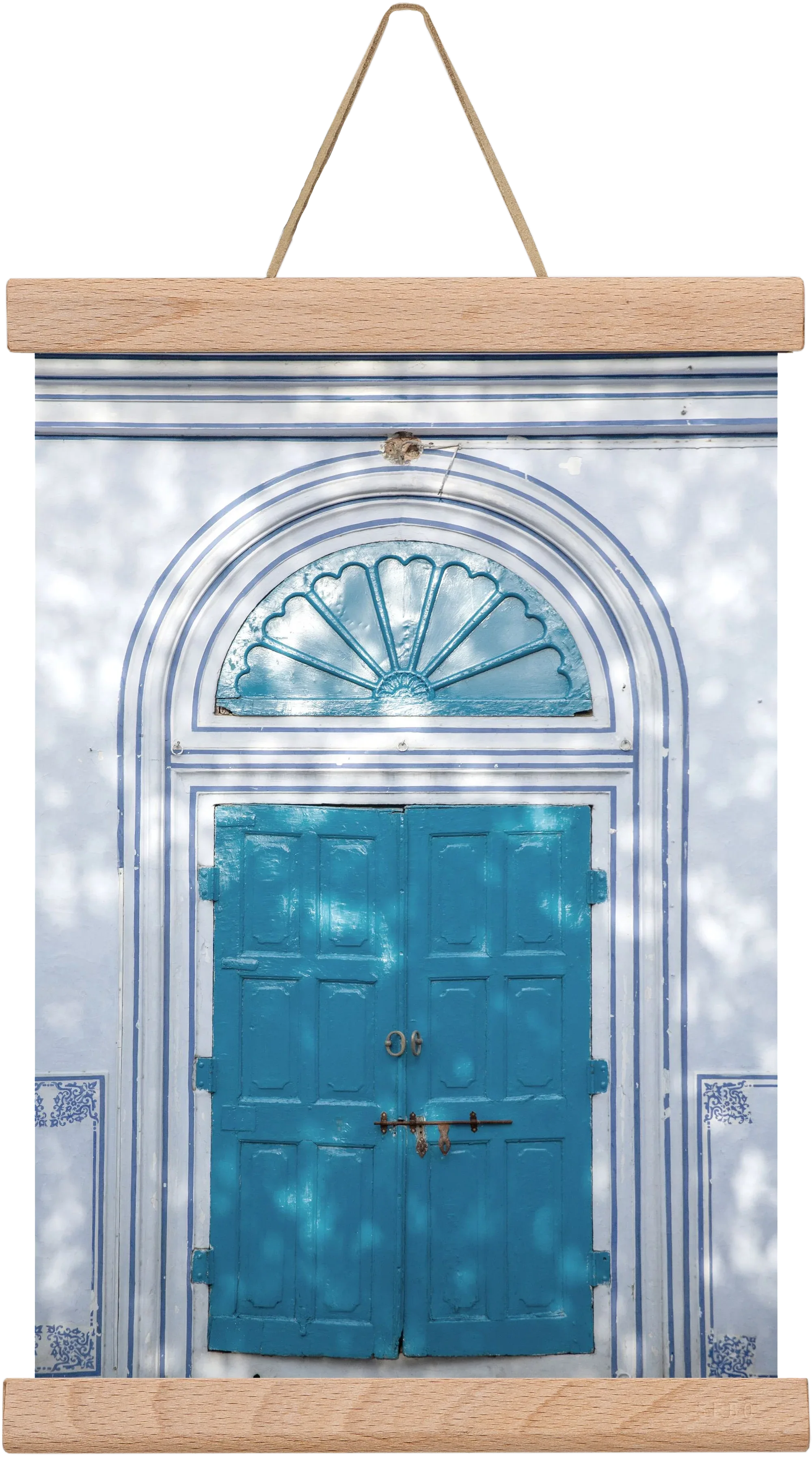 Blue door - artbridge