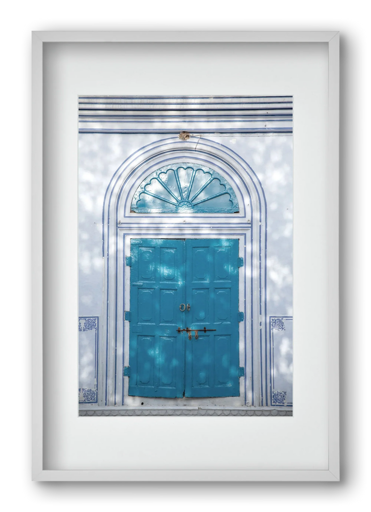 Blue door - artbridge